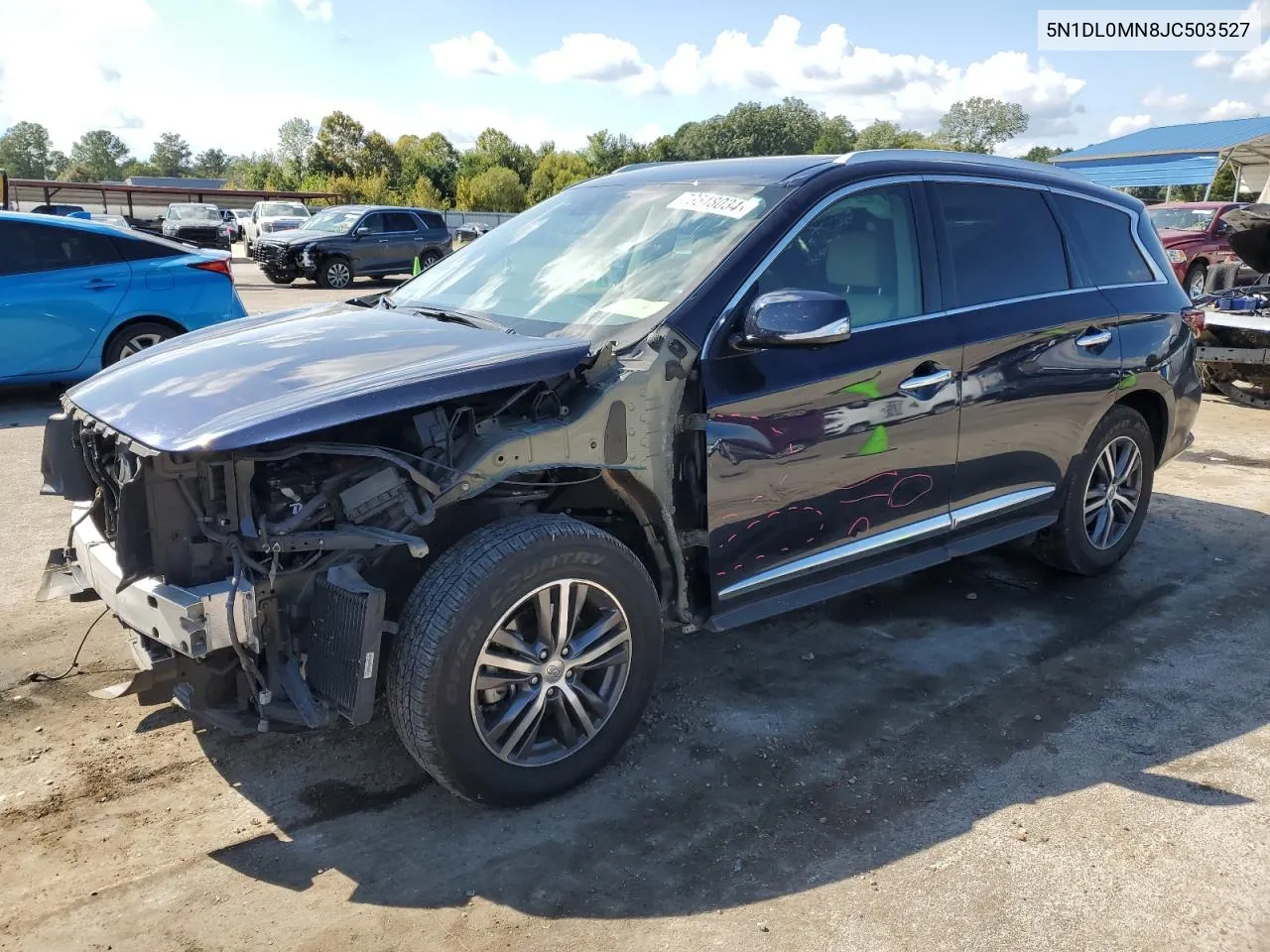 2018 Infiniti Qx60 VIN: 5N1DL0MN8JC503527 Lot: 73518034