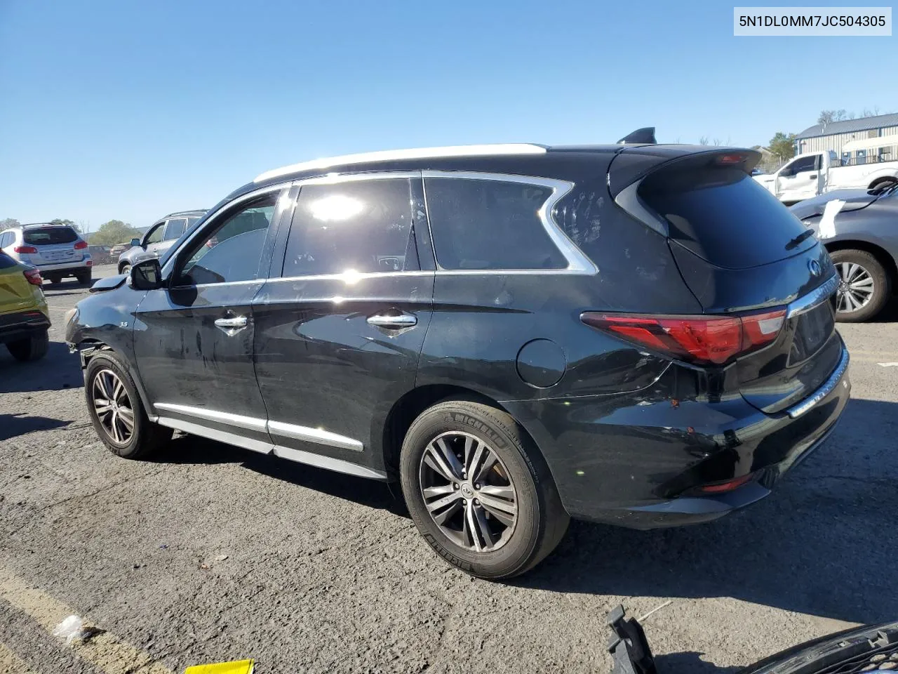 2018 Infiniti Qx60 VIN: 5N1DL0MM7JC504305 Lot: 73925524