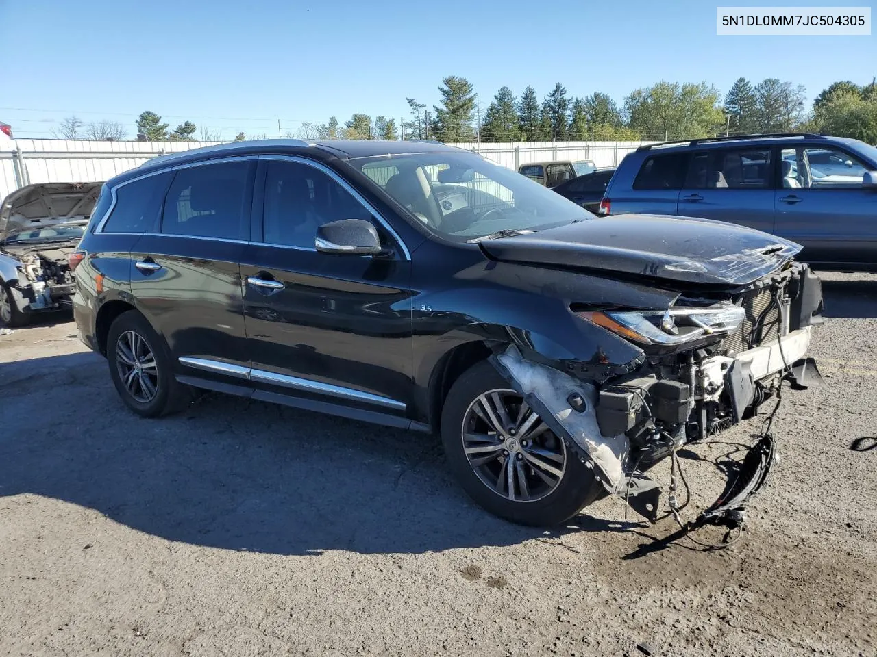 2018 Infiniti Qx60 VIN: 5N1DL0MM7JC504305 Lot: 73925524