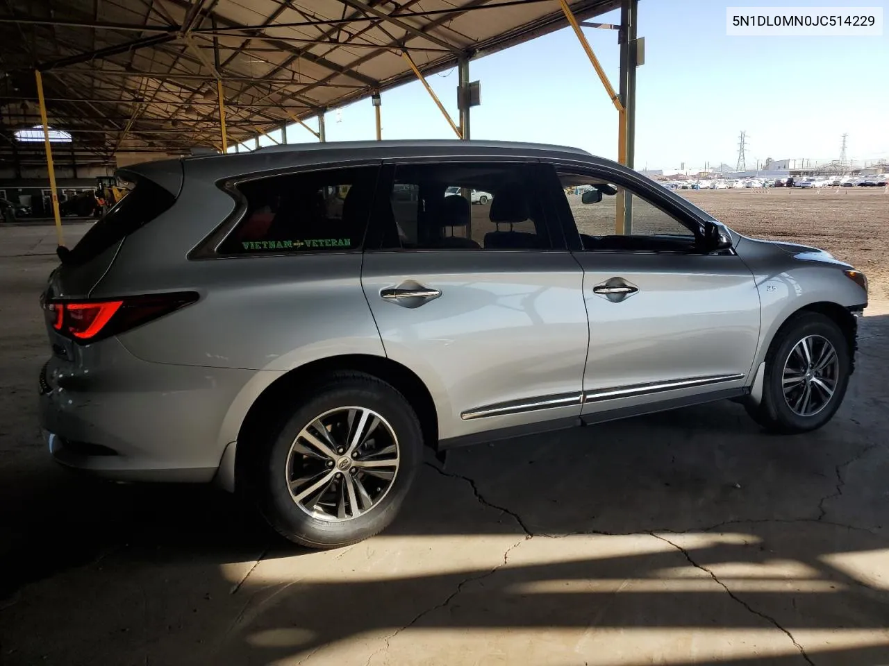 2018 Infiniti Qx60 VIN: 5N1DL0MN0JC514229 Lot: 75776824