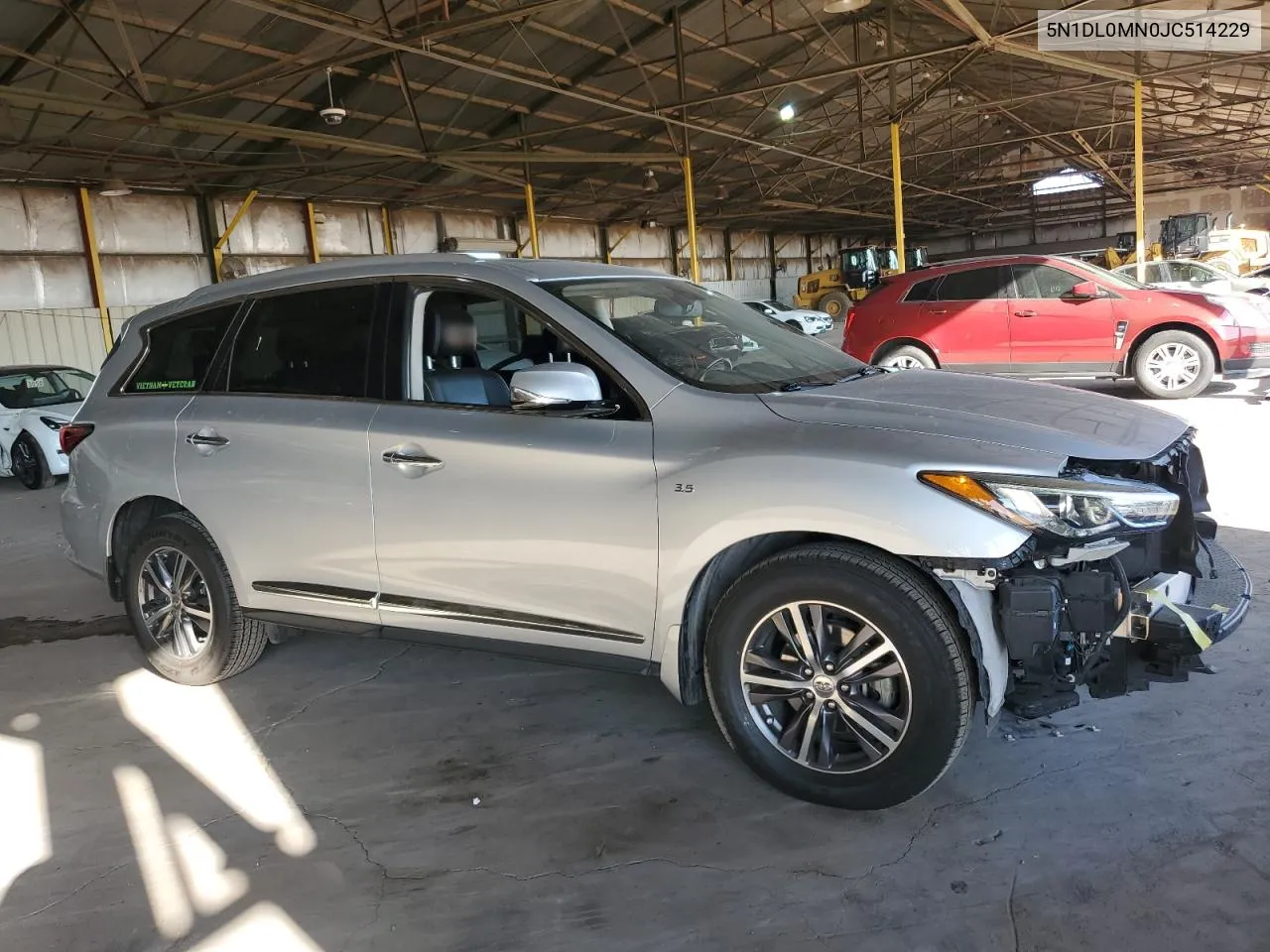 2018 Infiniti Qx60 VIN: 5N1DL0MN0JC514229 Lot: 75776824