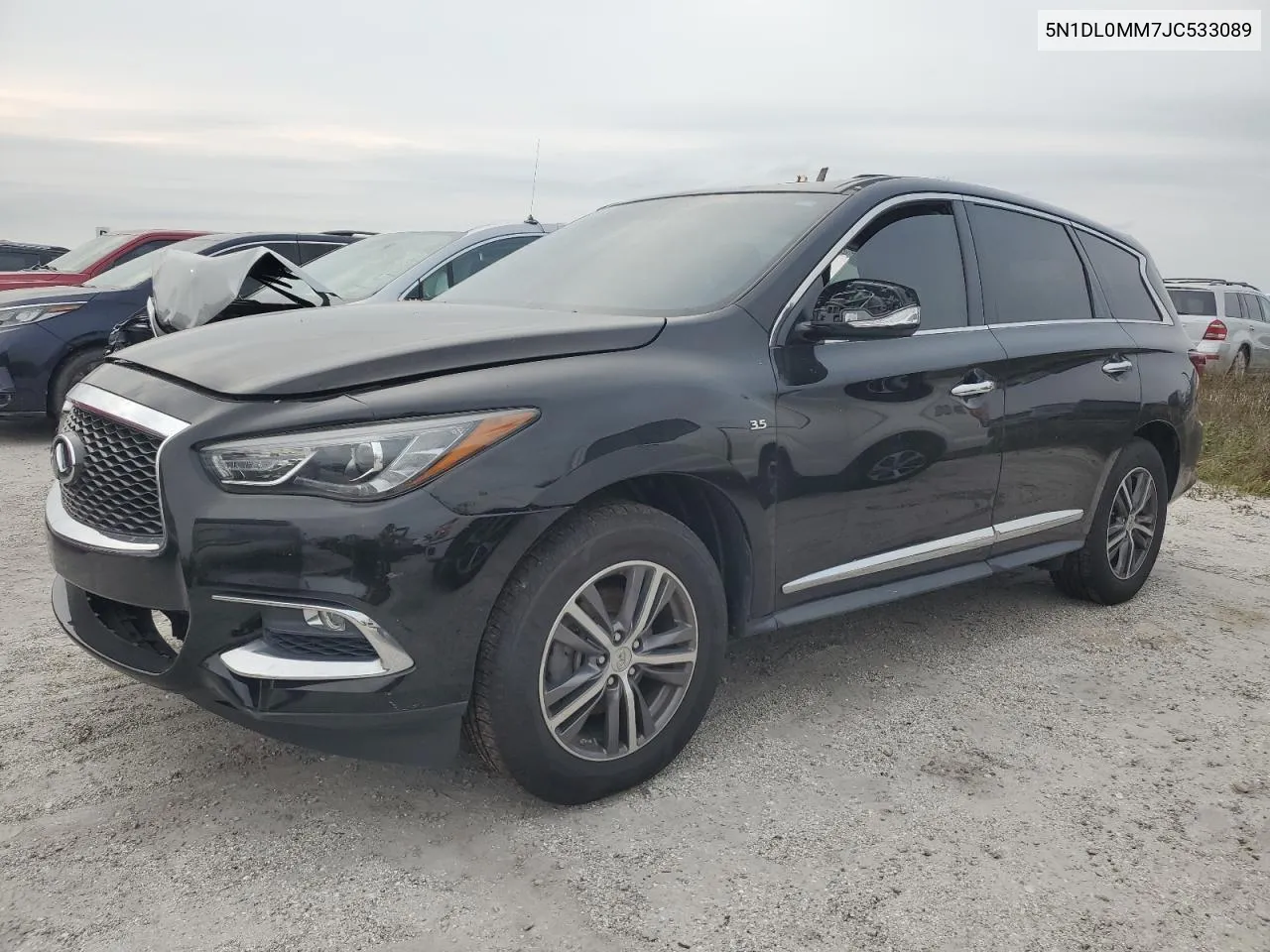 2018 Infiniti Qx60 VIN: 5N1DL0MM7JC533089 Lot: 76365994