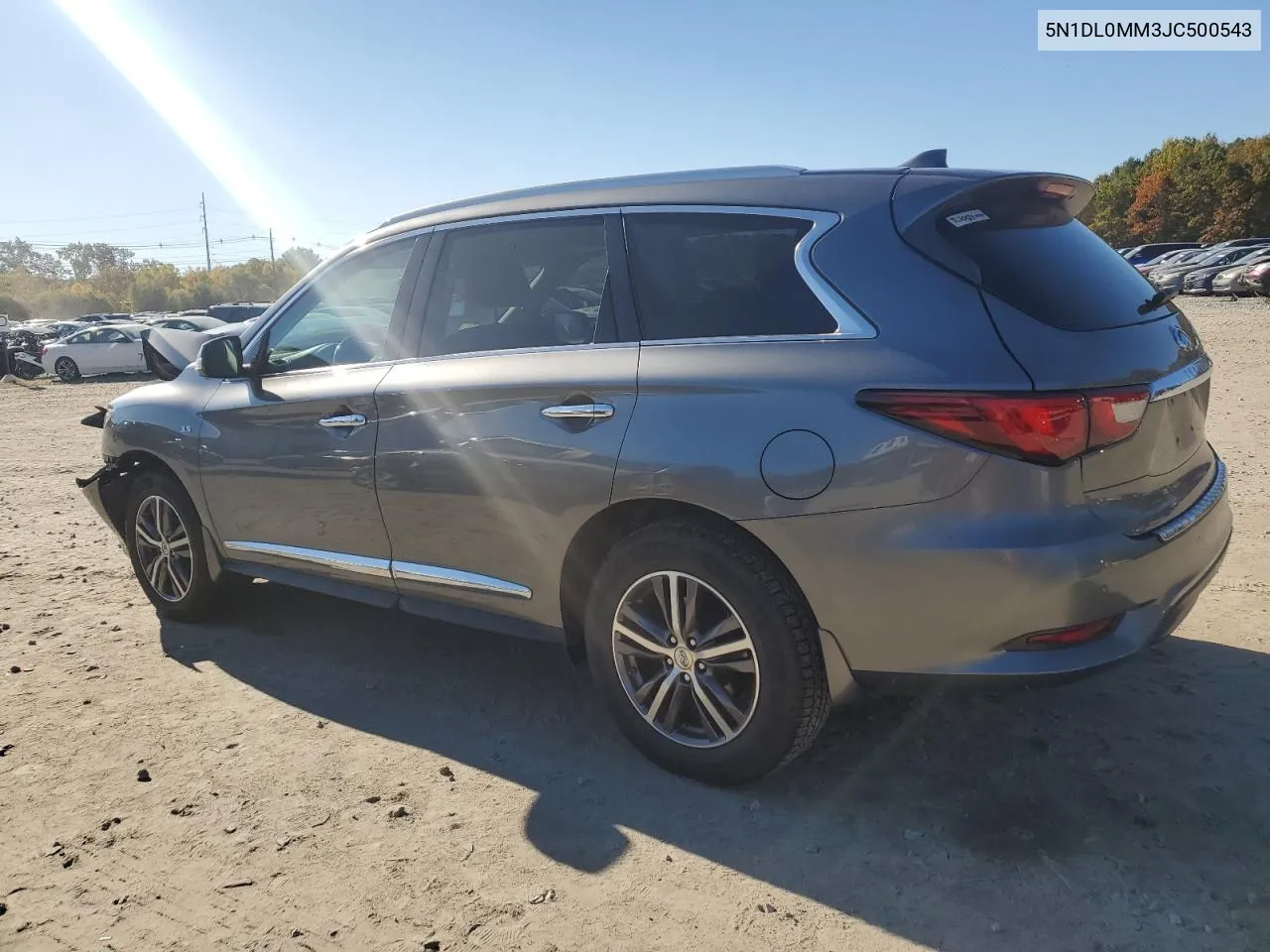 2018 Infiniti Qx60 VIN: 5N1DL0MM3JC500543 Lot: 76393384