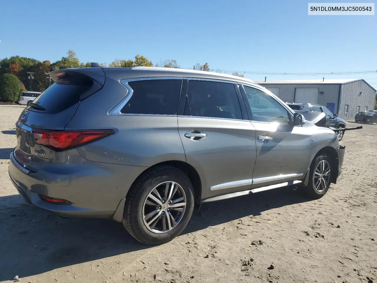 2018 Infiniti Qx60 VIN: 5N1DL0MM3JC500543 Lot: 76393384