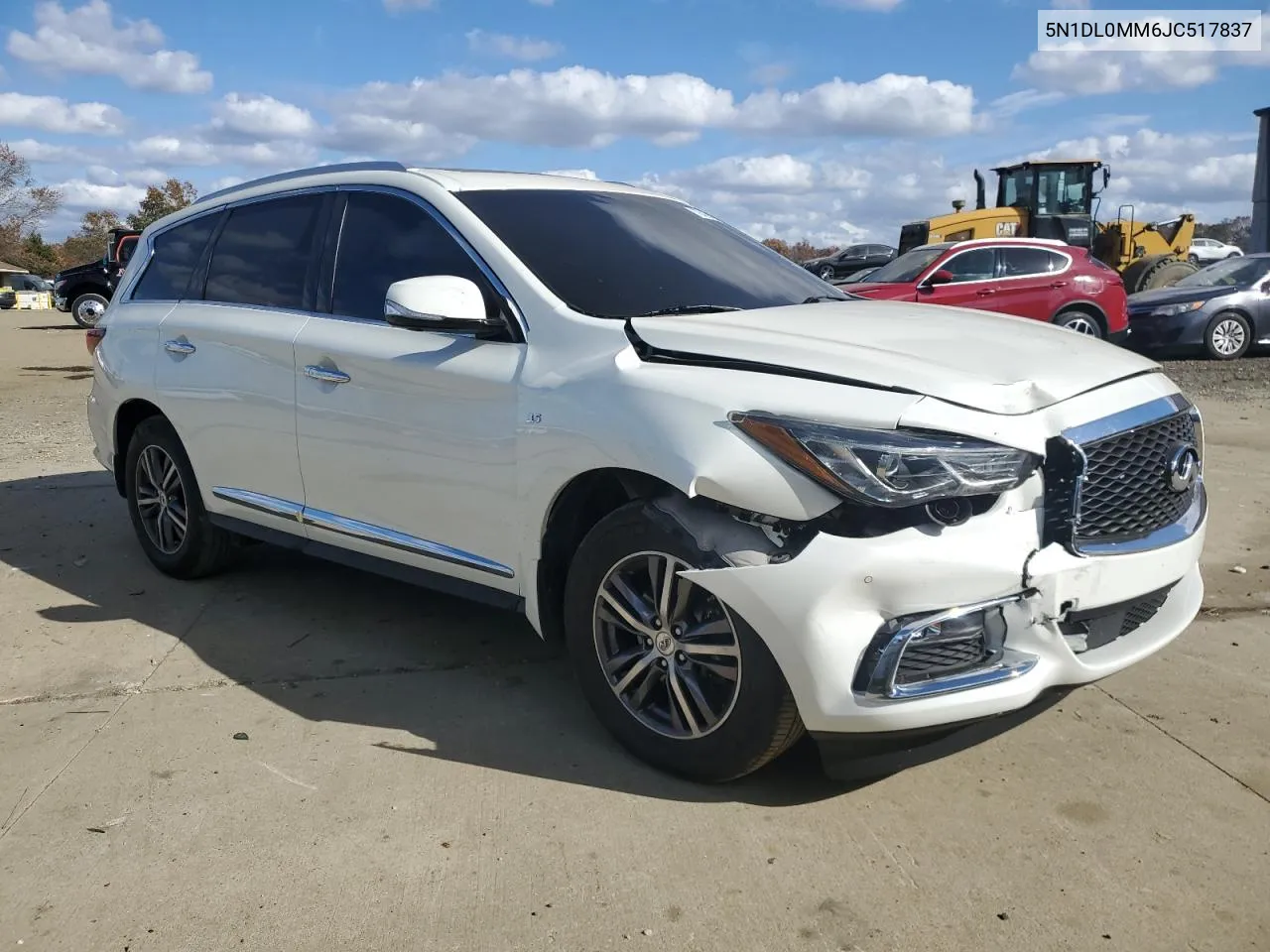 2018 Infiniti Qx60 VIN: 5N1DL0MM6JC517837 Lot: 78438244