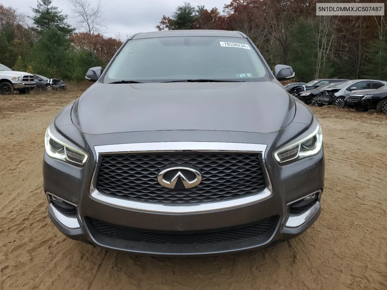 2018 Infiniti Qx60 VIN: 5N1DL0MMXJC507487 Lot: 78538234