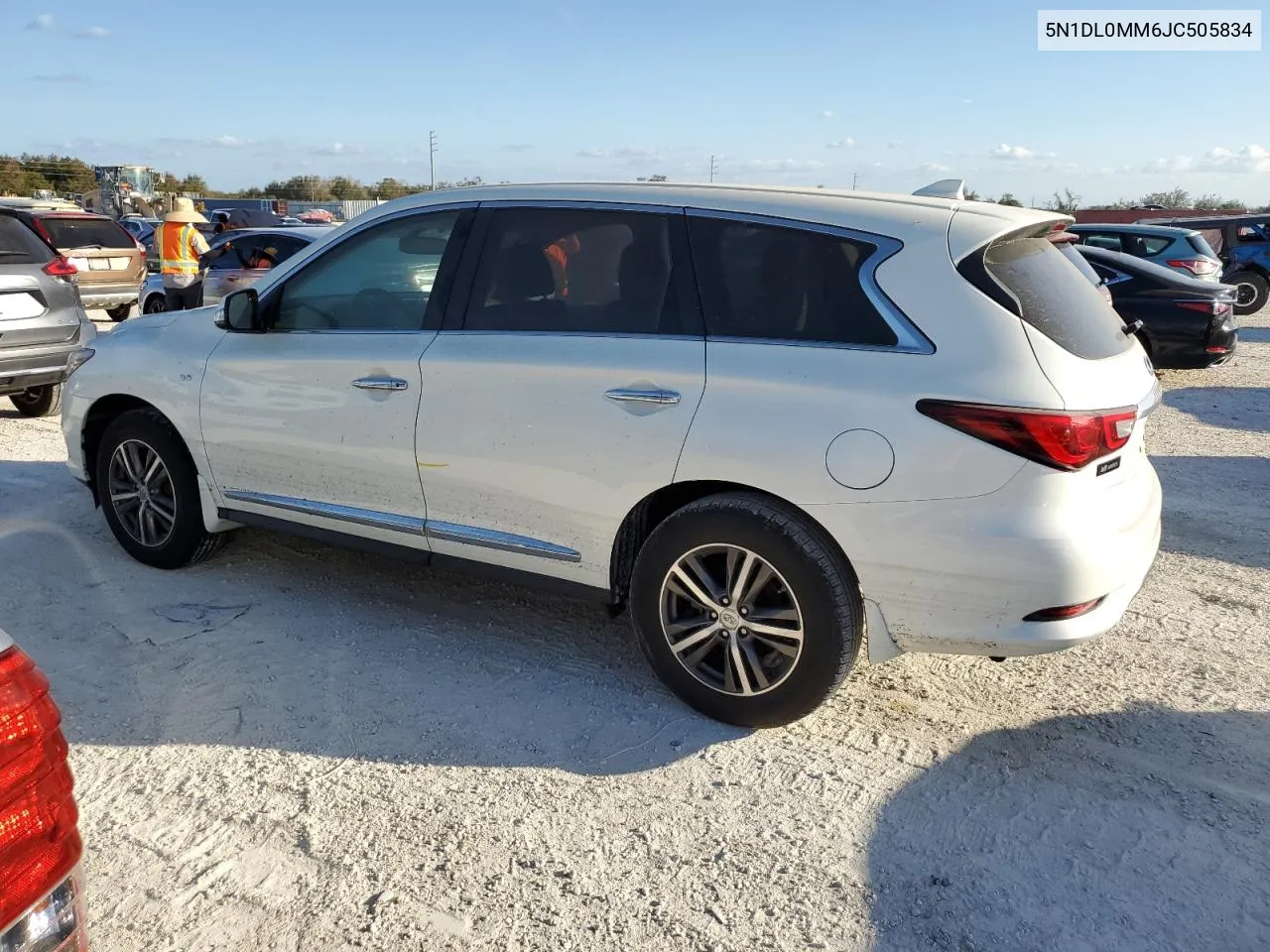 2018 Infiniti Qx60 VIN: 5N1DL0MM6JC505834 Lot: 78625804