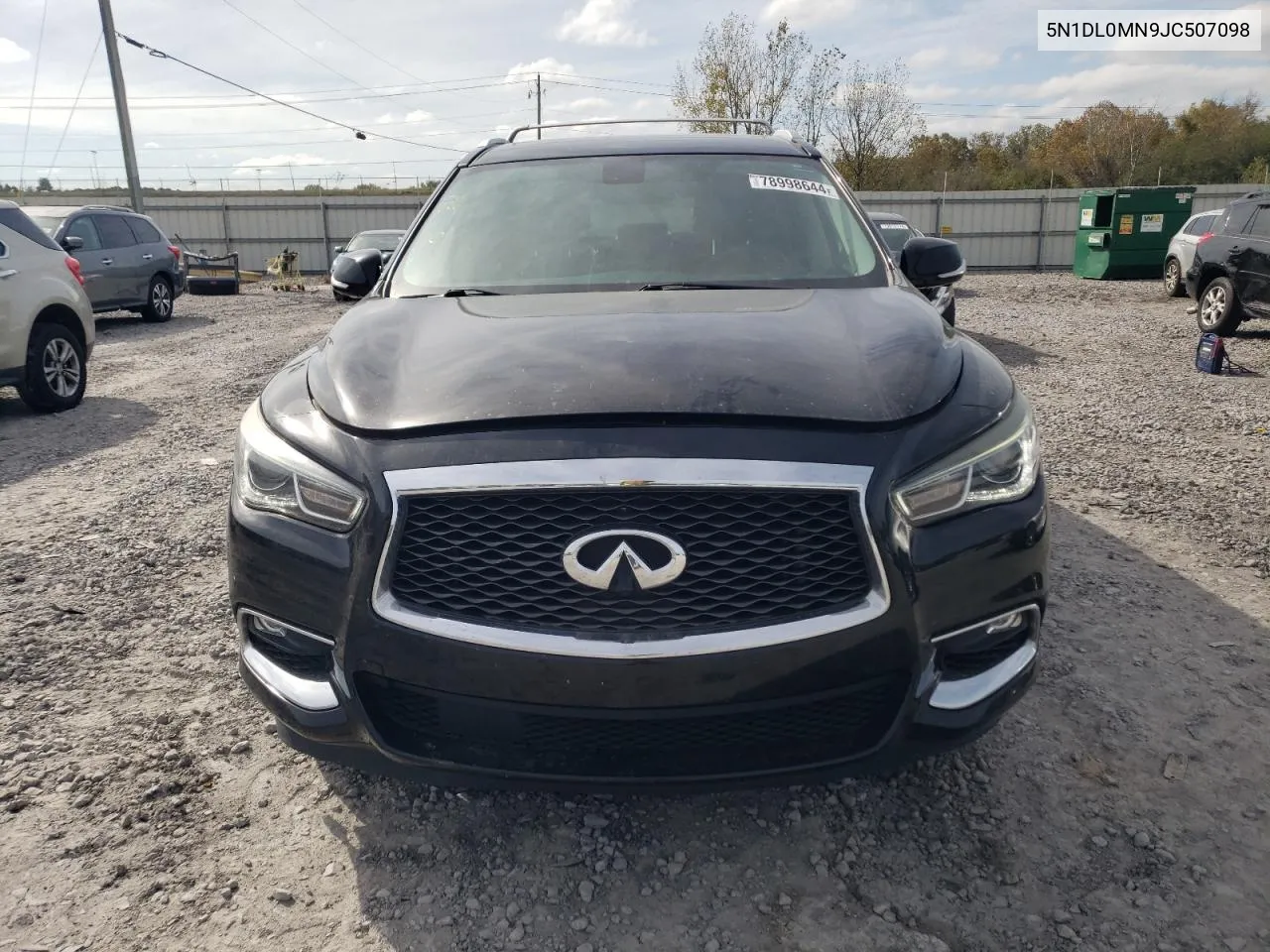 2018 Infiniti Qx60 VIN: 5N1DL0MN9JC507098 Lot: 78998644