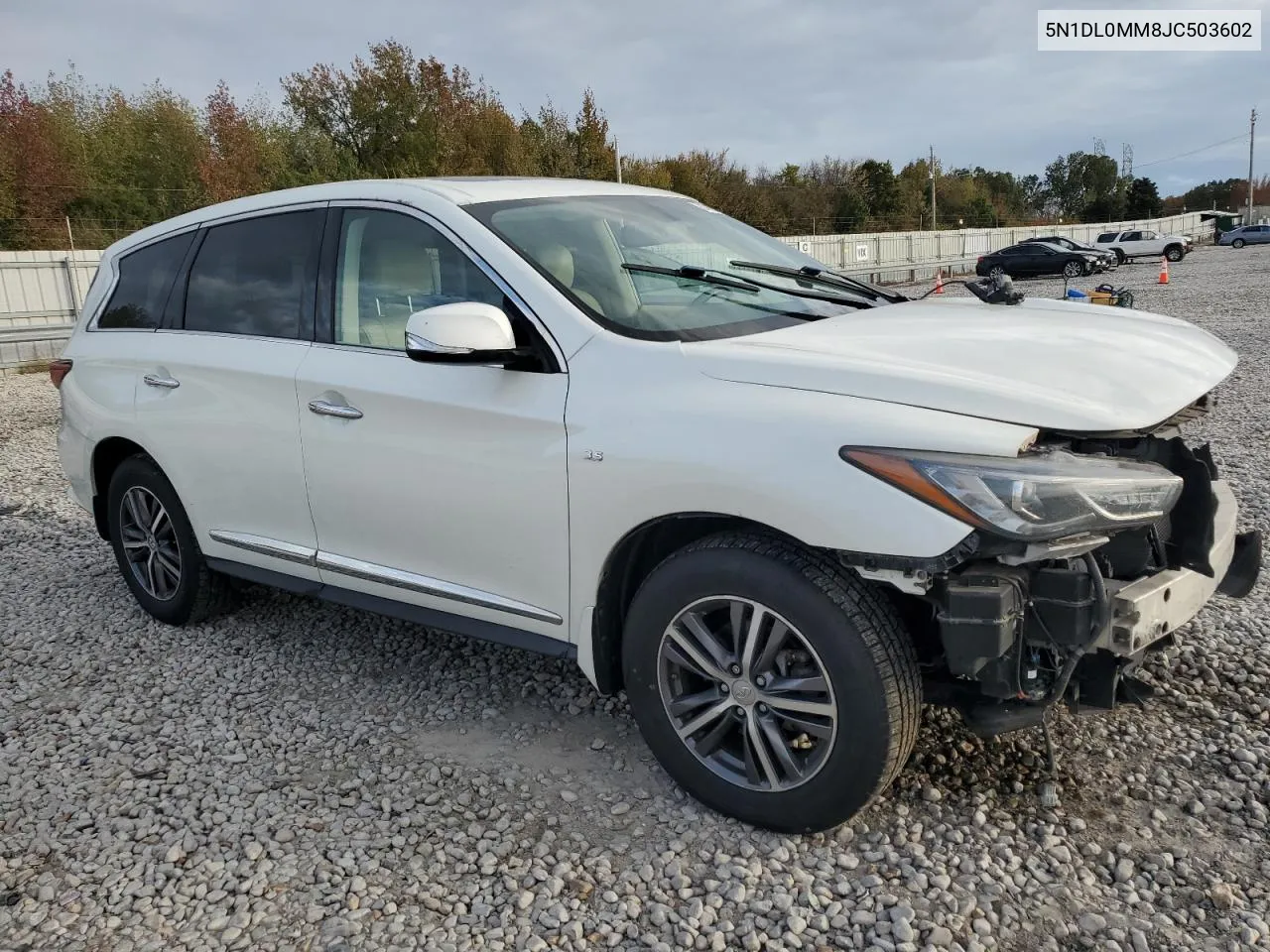 2018 Infiniti Qx60 VIN: 5N1DL0MM8JC503602 Lot: 81463044