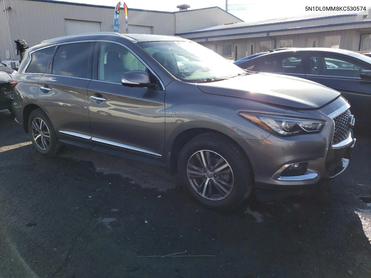 2019 Infiniti Qx60 Luxe VIN: 5N1DL0MM8KC530574 Lot: 47952583