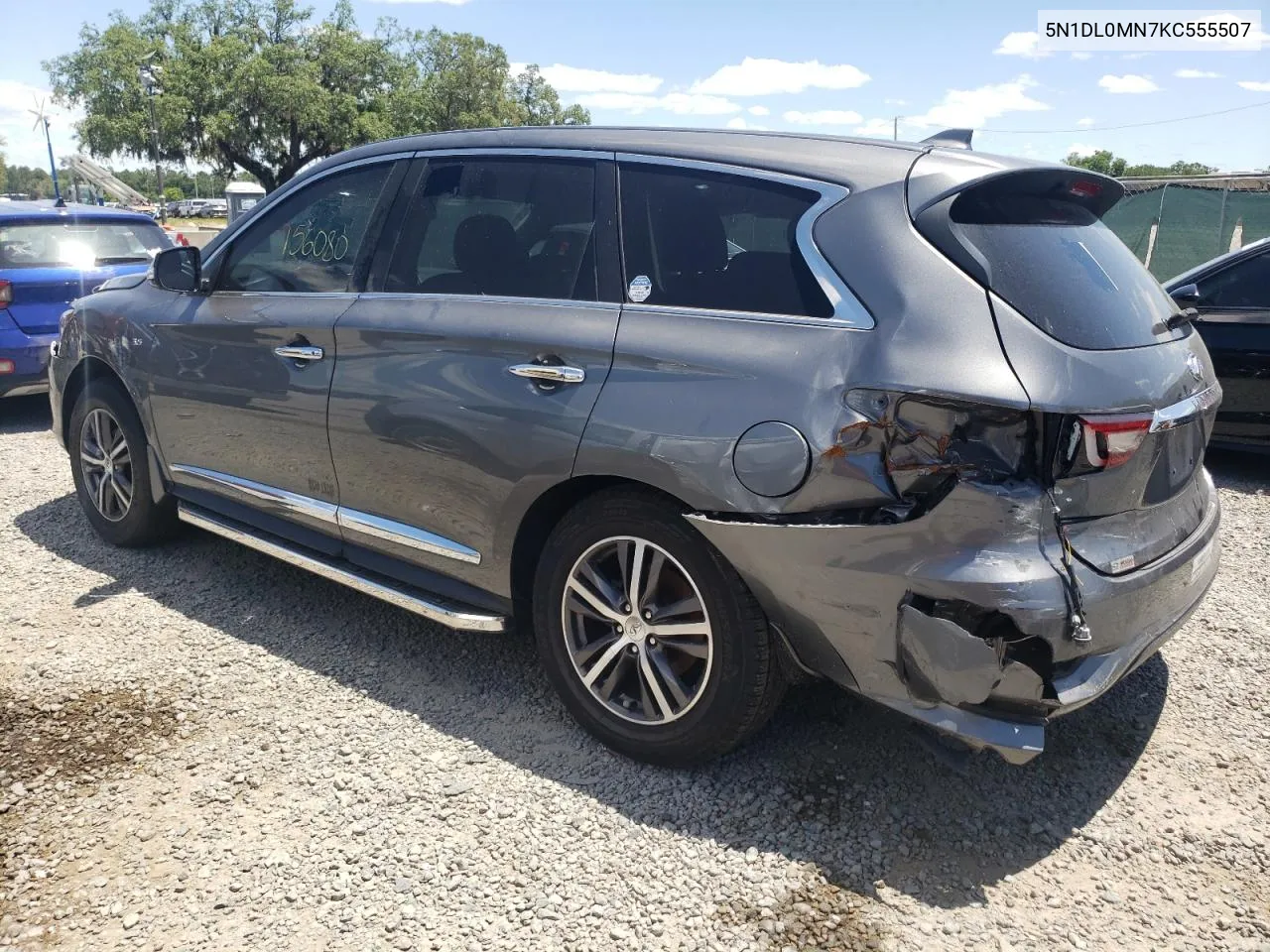 5N1DL0MN7KC555507 2019 Infiniti Qx60 Luxe