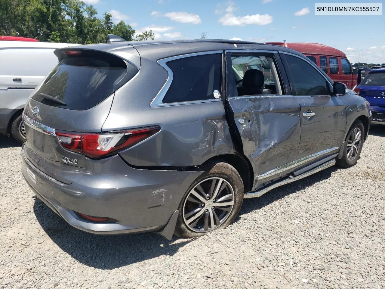 5N1DL0MN7KC555507 2019 Infiniti Qx60 Luxe