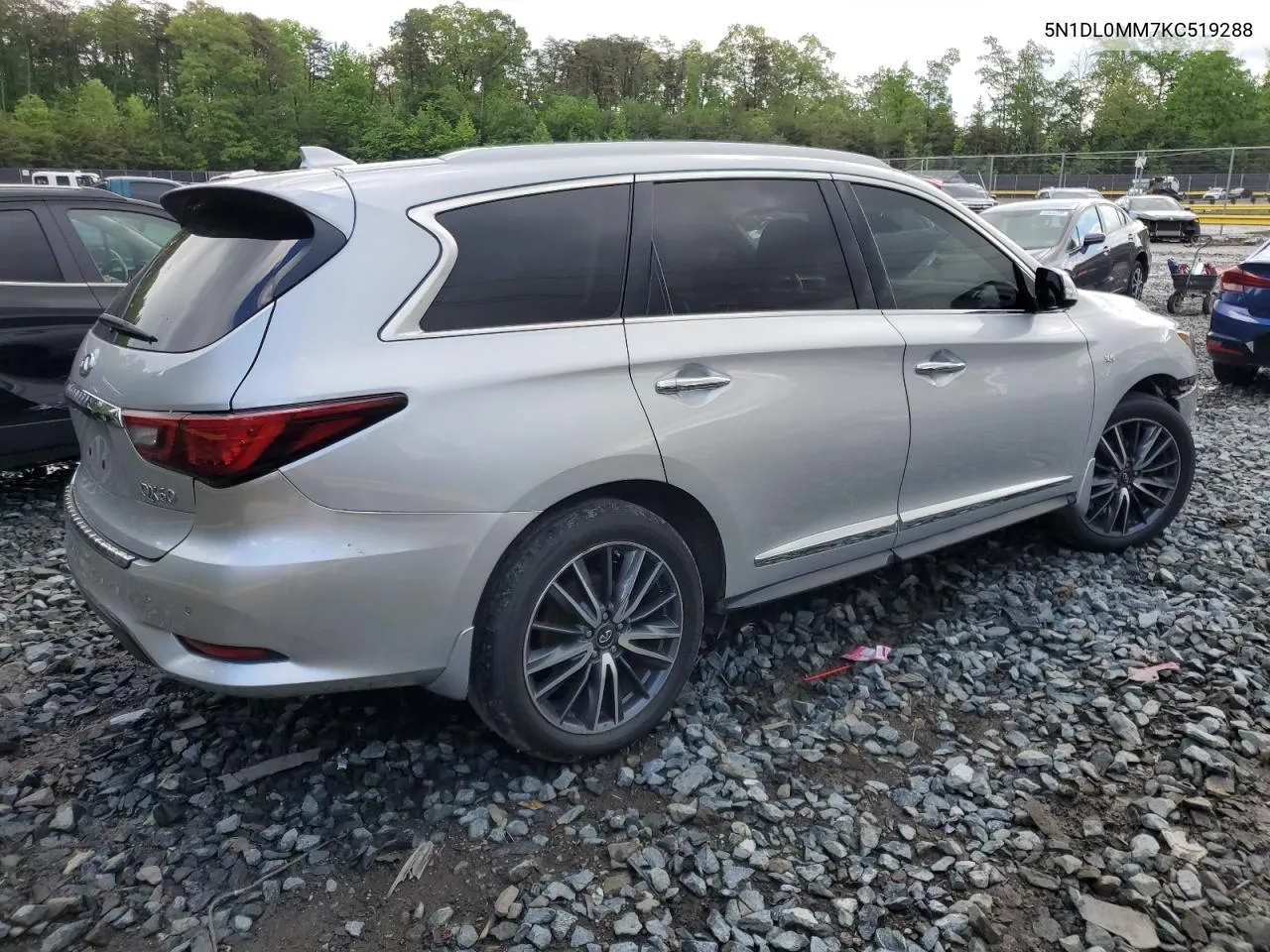 2019 Infiniti Qx60 Luxe VIN: 5N1DL0MM7KC519288 Lot: 53440424