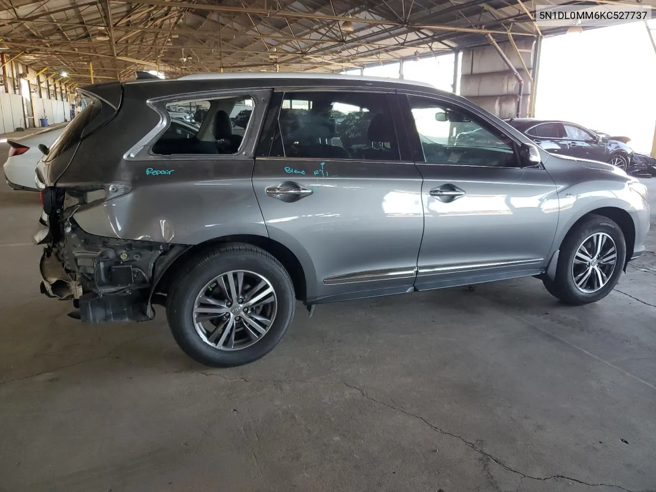 5N1DL0MM6KC527737 2019 Infiniti Qx60 Luxe