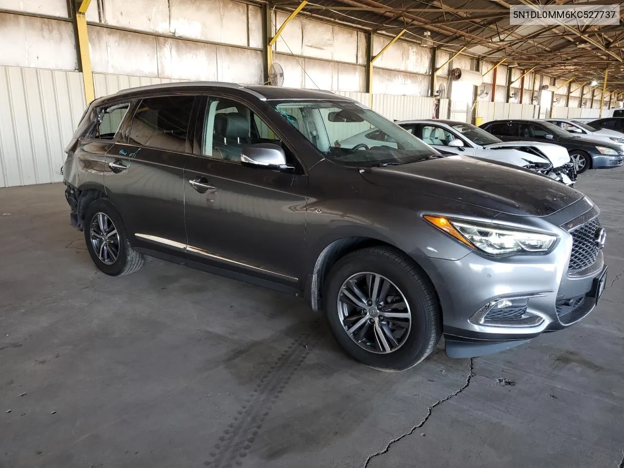 5N1DL0MM6KC527737 2019 Infiniti Qx60 Luxe