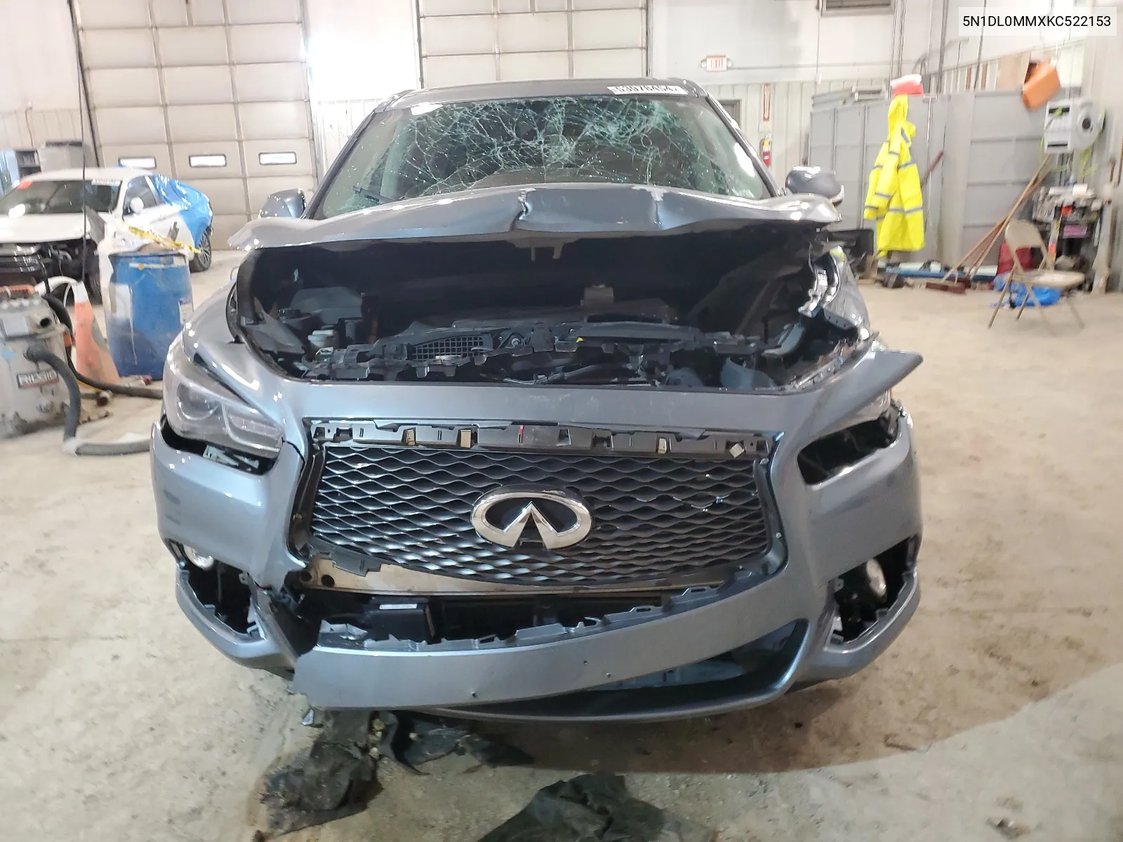 2019 Infiniti Qx60 Luxe VIN: 5N1DL0MMXKC522153 Lot: 53978454