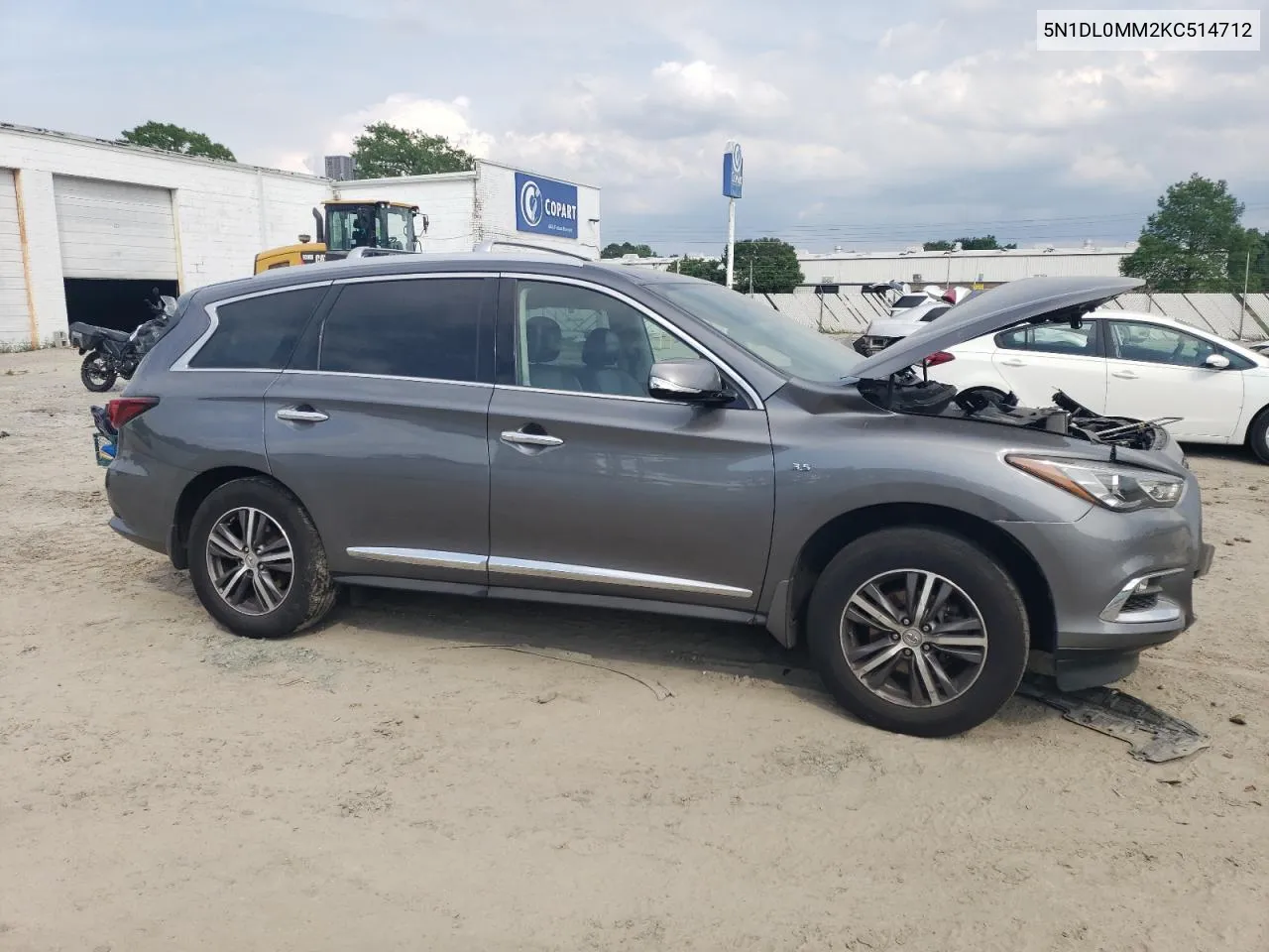 5N1DL0MM2KC514712 2019 Infiniti Qx60 Luxe