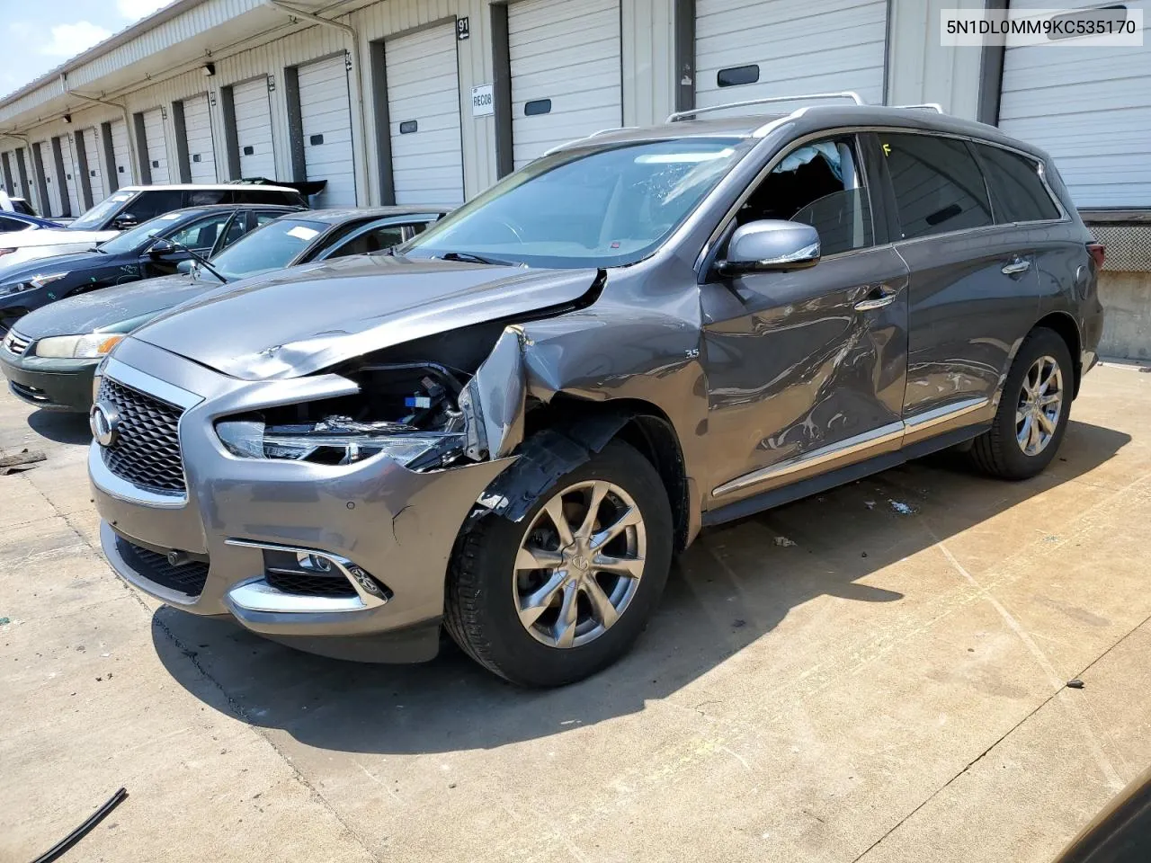 2019 Infiniti Qx60 Luxe VIN: 5N1DL0MM9KC535170 Lot: 60475334