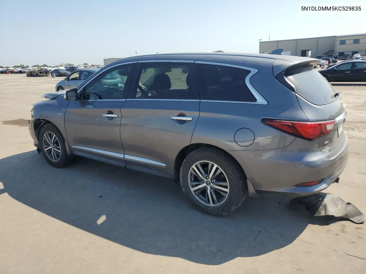 2019 Infiniti Qx60 Luxe VIN: 5N1DL0MM5KC529835 Lot: 62640664