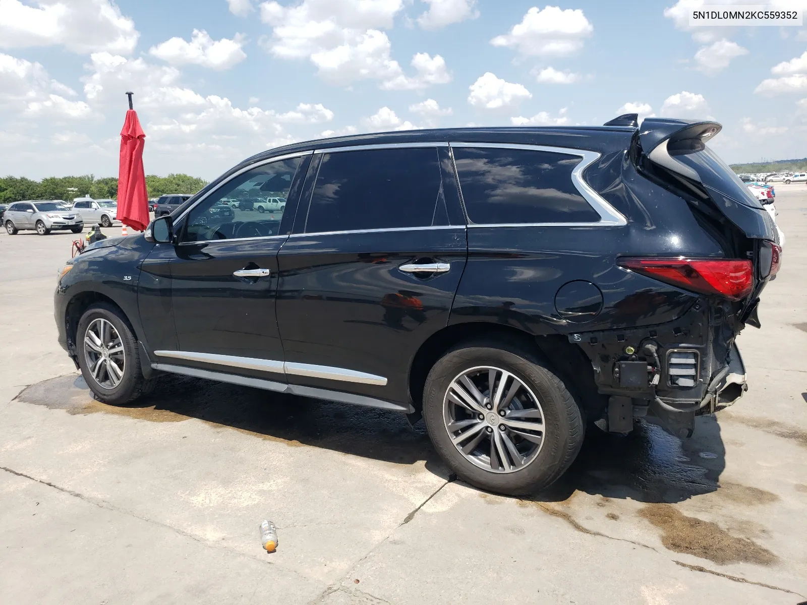 2019 Infiniti Qx60 Luxe VIN: 5N1DL0MN2KC559352 Lot: 62868364