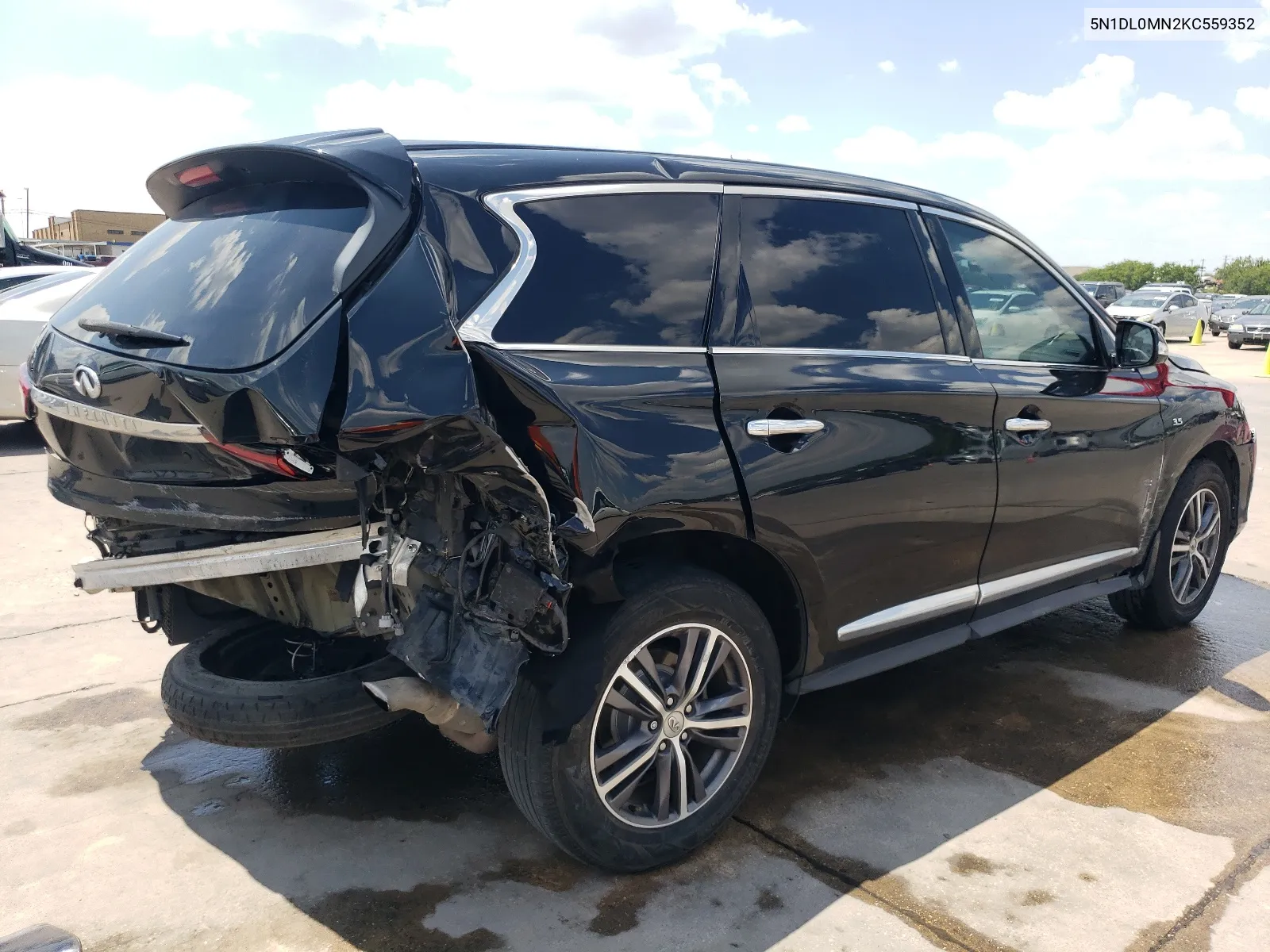 2019 Infiniti Qx60 Luxe VIN: 5N1DL0MN2KC559352 Lot: 62868364