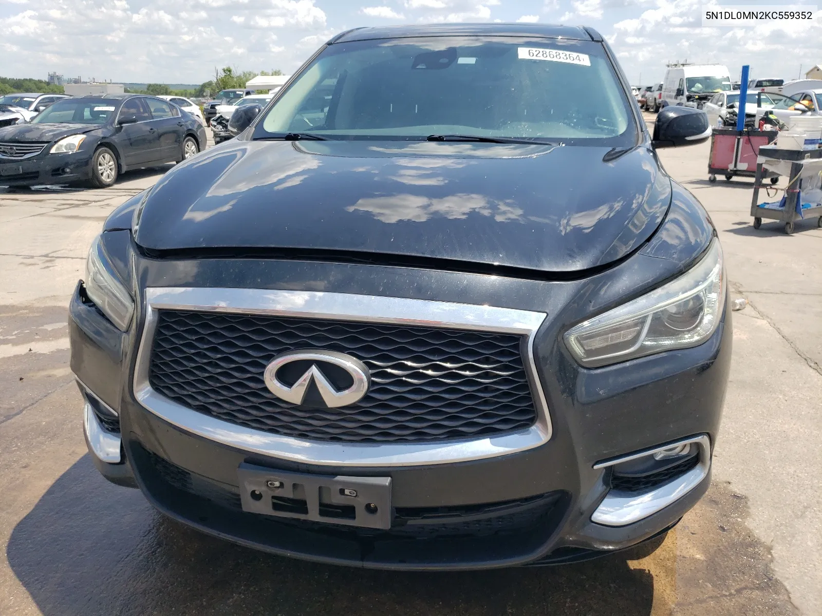 2019 Infiniti Qx60 Luxe VIN: 5N1DL0MN2KC559352 Lot: 62868364