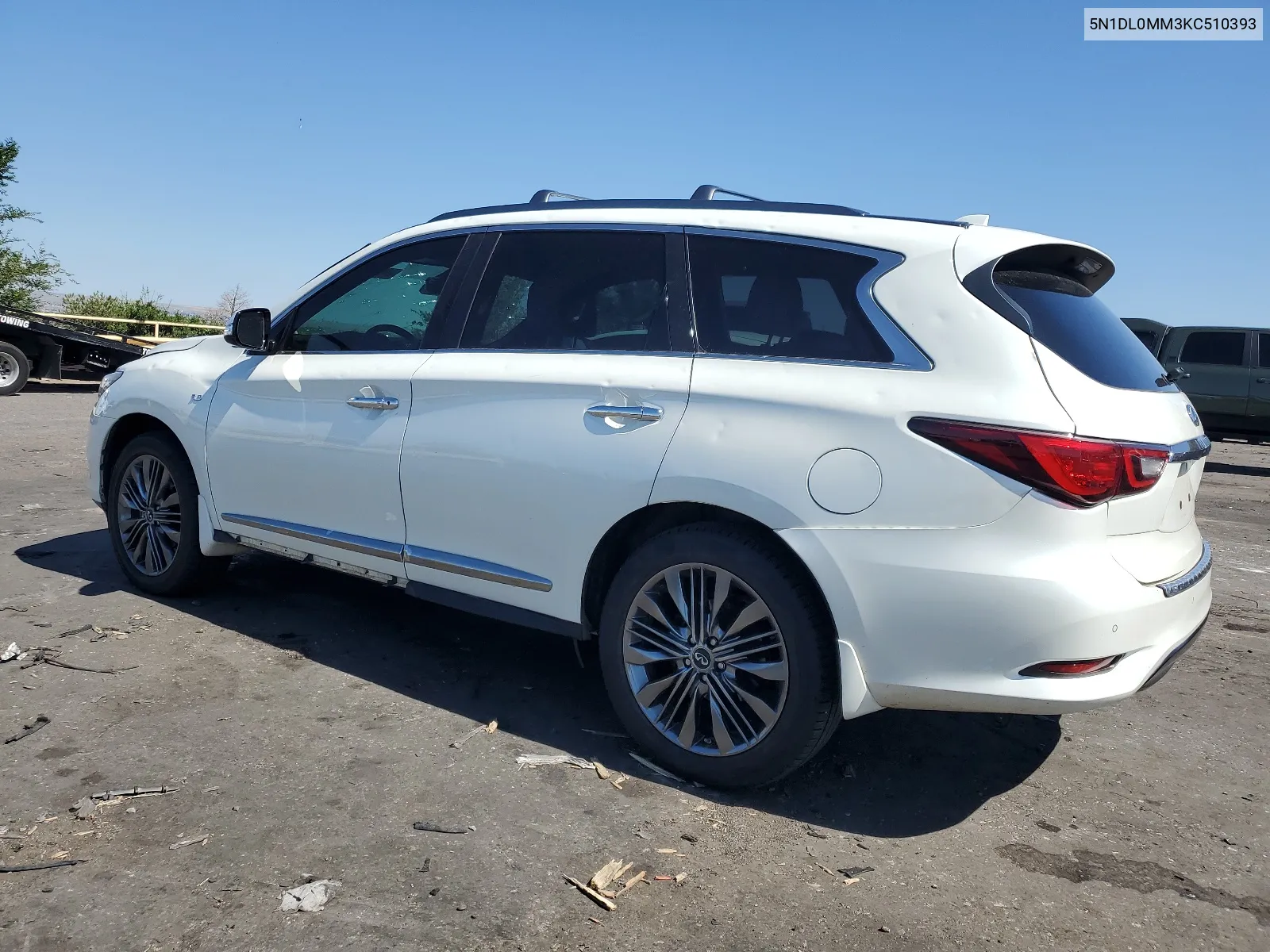 2019 Infiniti Qx60 Luxe VIN: 5N1DL0MM3KC510393 Lot: 64013524