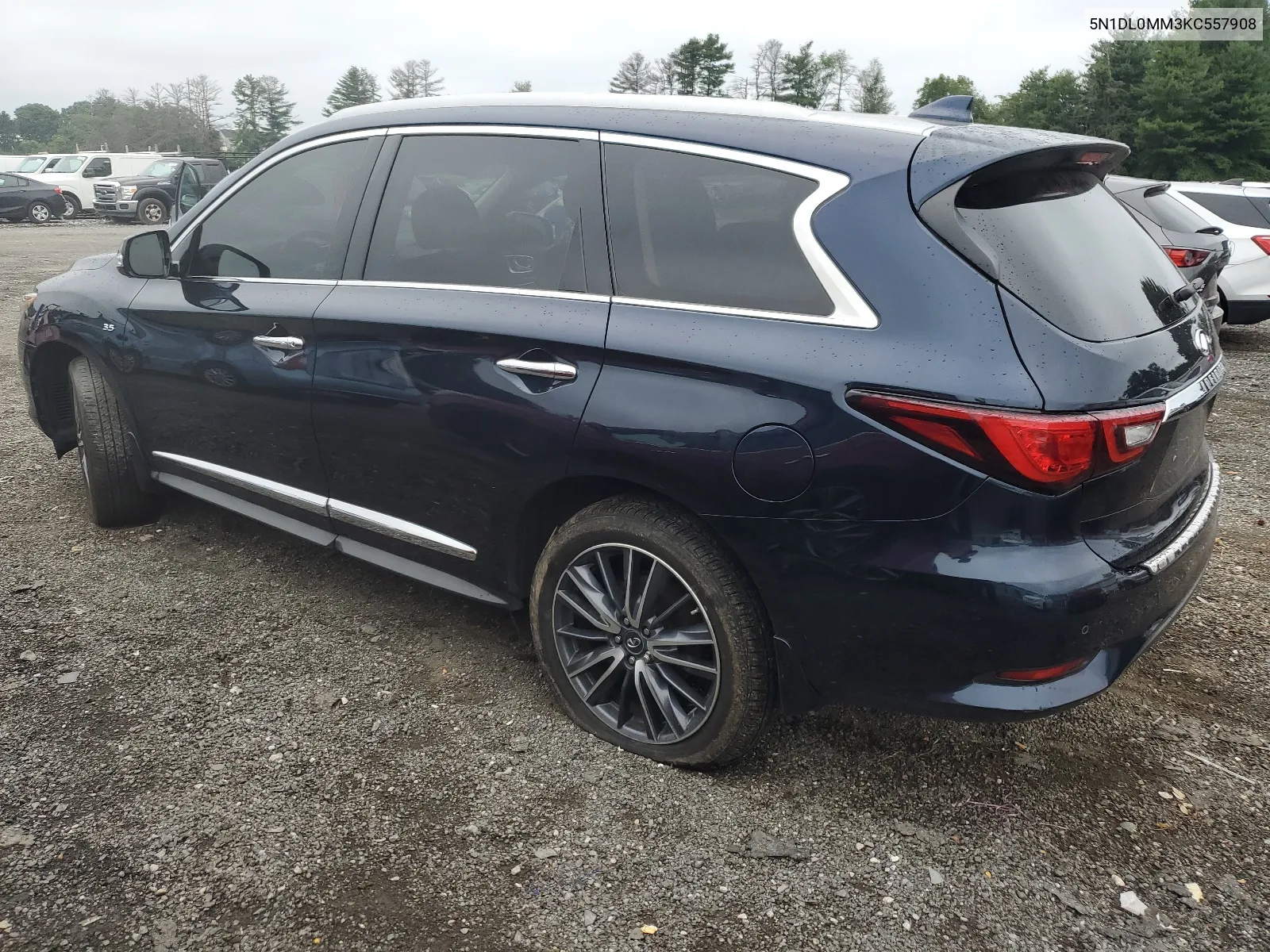 2019 Infiniti Qx60 Luxe VIN: 5N1DL0MM3KC557908 Lot: 64071594