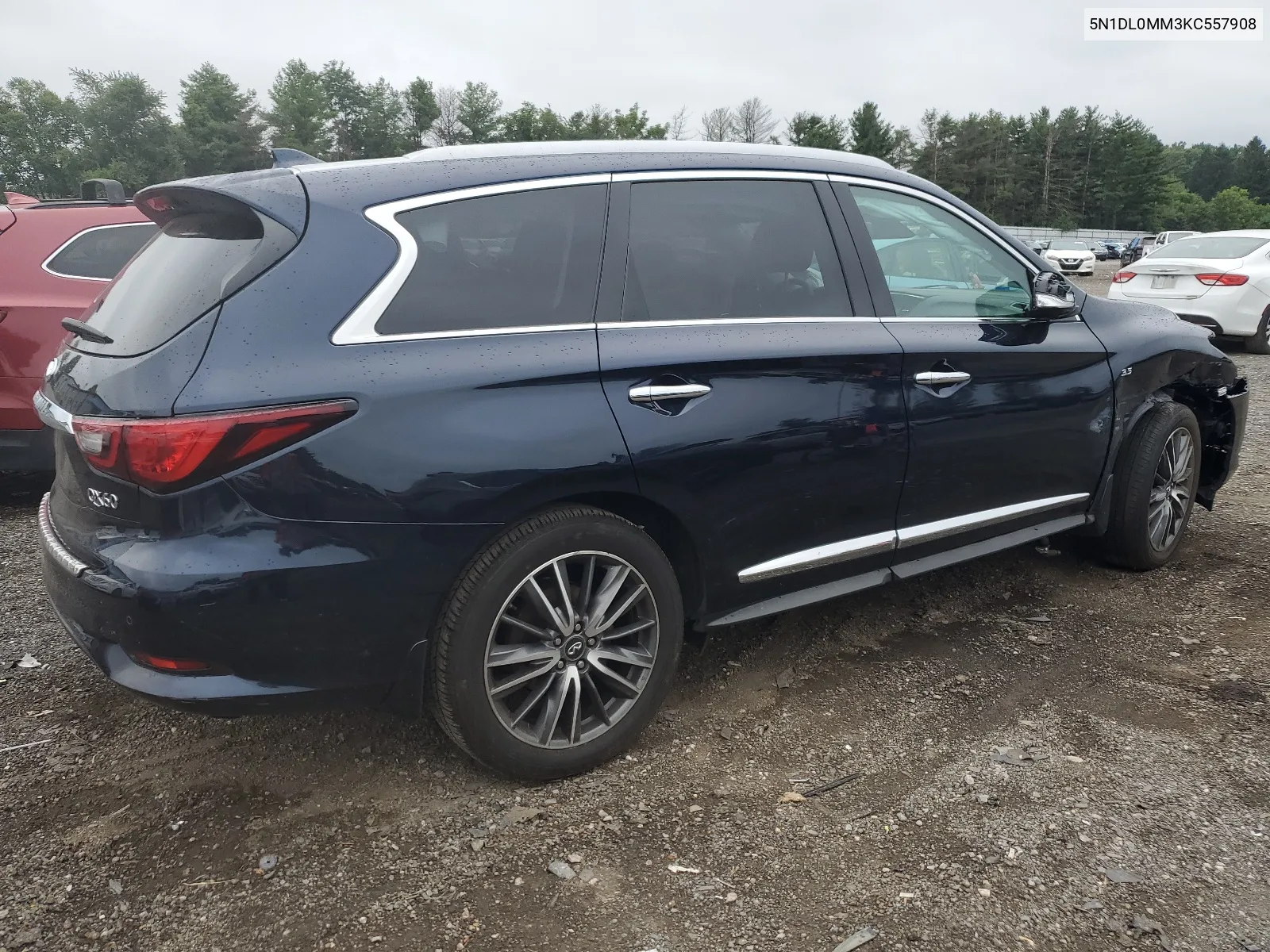 2019 Infiniti Qx60 Luxe VIN: 5N1DL0MM3KC557908 Lot: 64071594