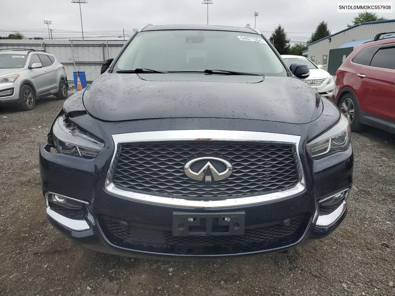 2019 Infiniti Qx60 Luxe VIN: 5N1DL0MM3KC557908 Lot: 64071594