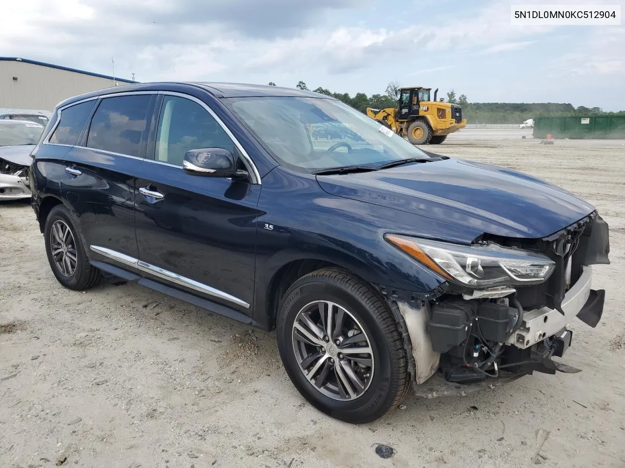 2019 Infiniti Qx60 Luxe VIN: 5N1DL0MN0KC512904 Lot: 64240004