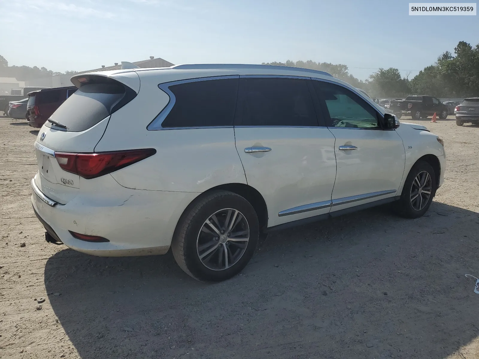 2019 Infiniti Qx60 Luxe VIN: 5N1DL0MN3KC519359 Lot: 65144724