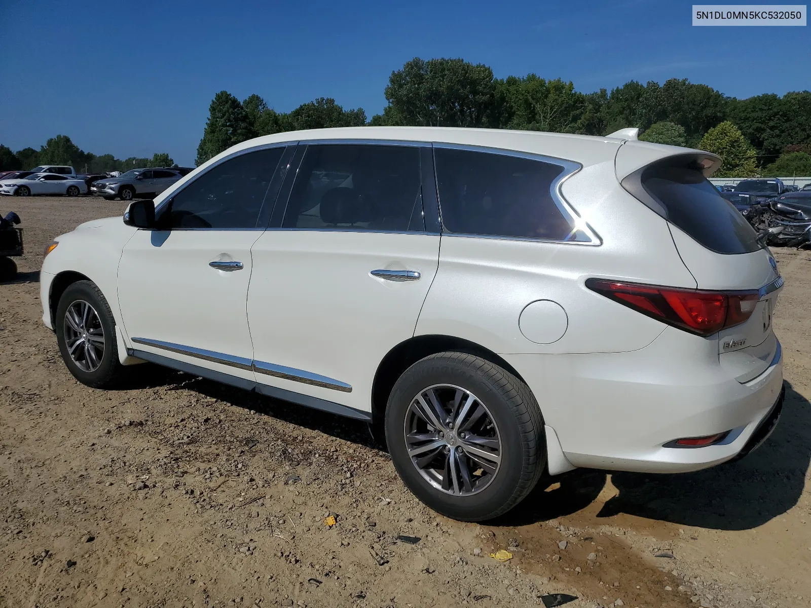 2019 Infiniti Qx60 Luxe VIN: 5N1DL0MN5KC532050 Lot: 66192054