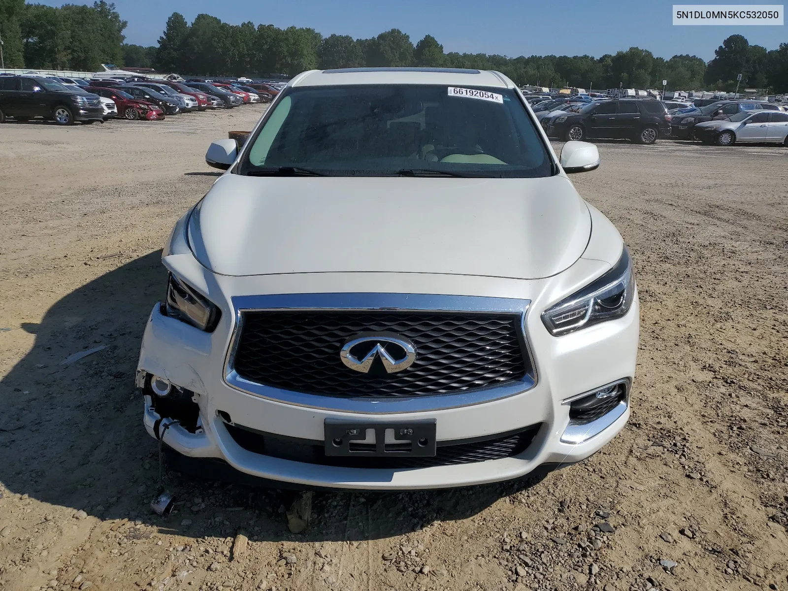 2019 Infiniti Qx60 Luxe VIN: 5N1DL0MN5KC532050 Lot: 66192054