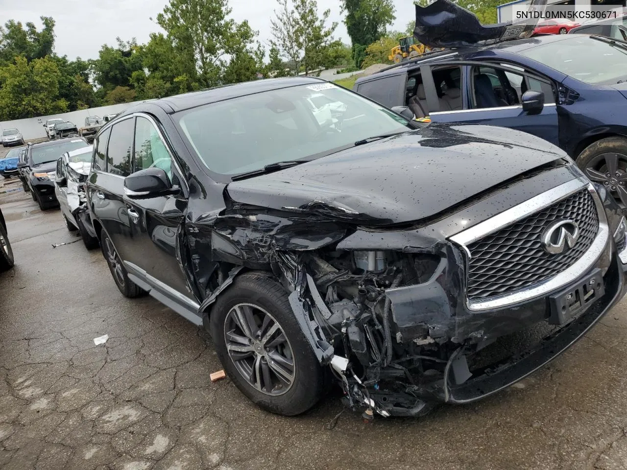 5N1DL0MN5KC530671 2019 Infiniti Qx60 Luxe