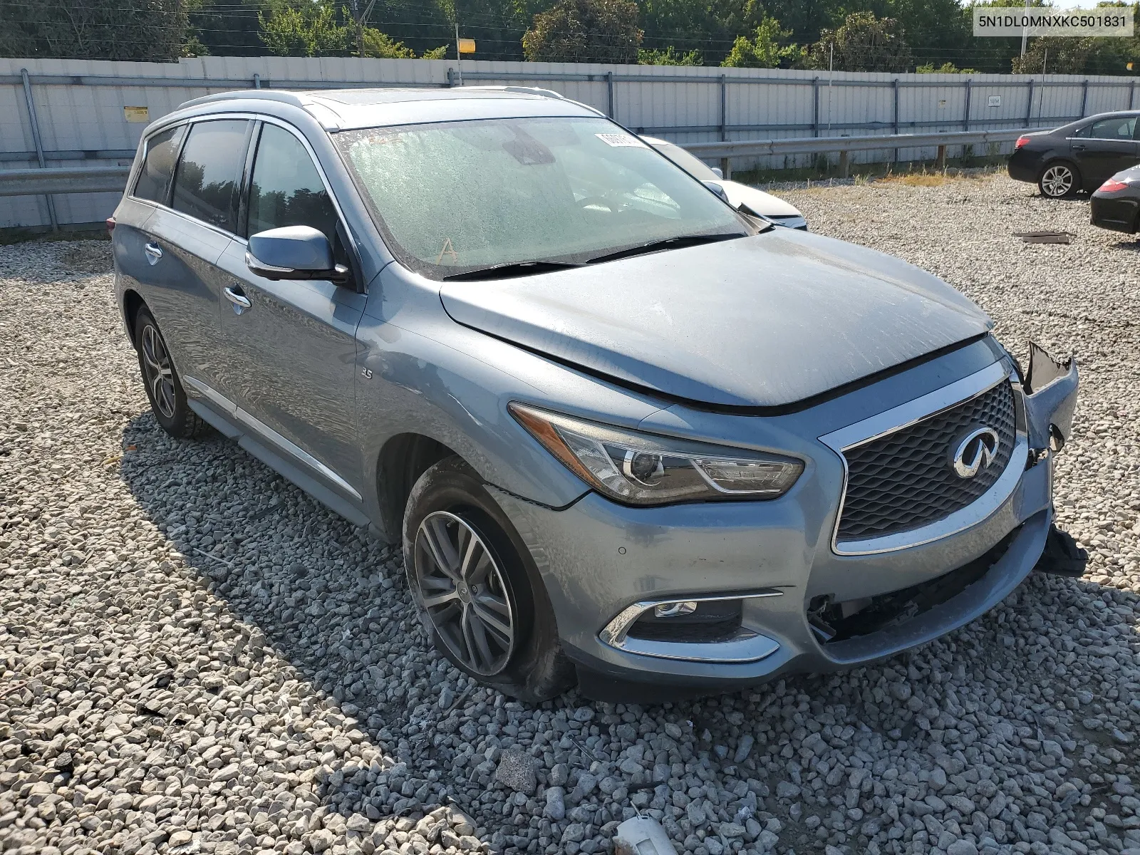 2019 Infiniti Qx60 Luxe VIN: 5N1DL0MNXKC501831 Lot: 66976144