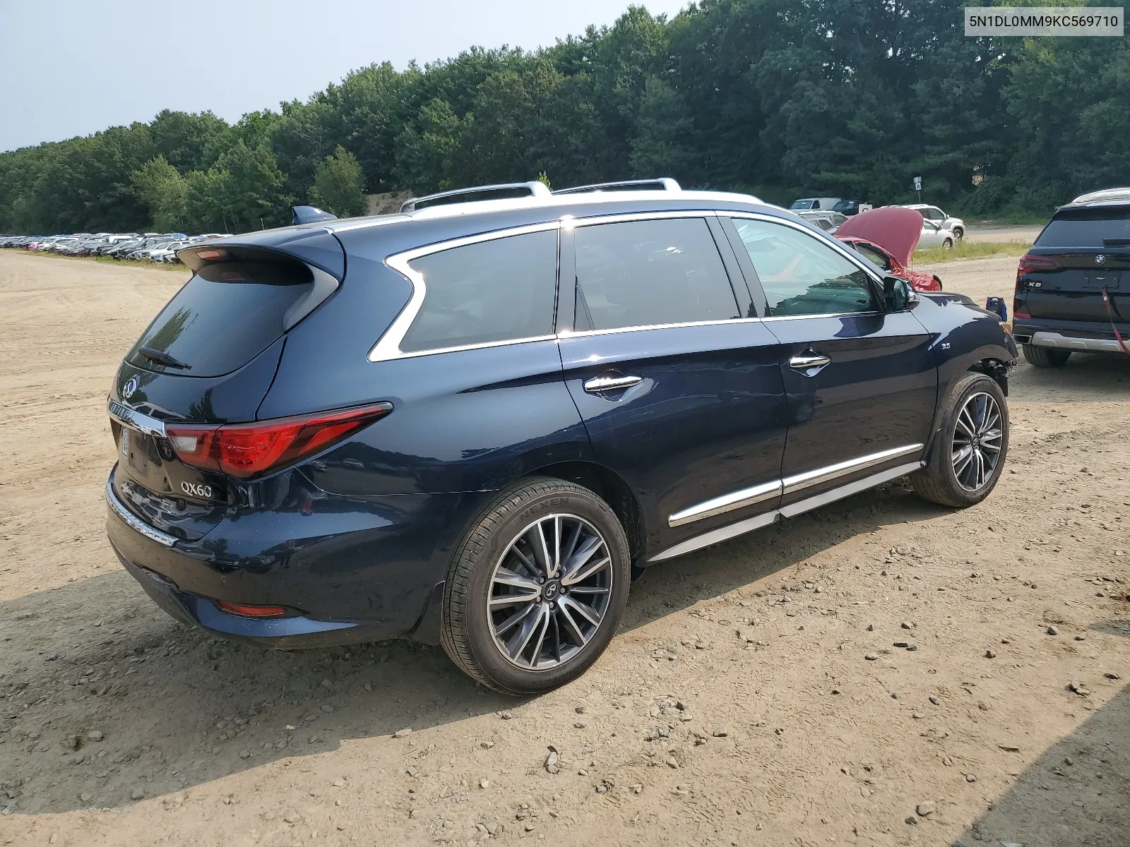 2019 Infiniti Qx60 Luxe VIN: 5N1DL0MM9KC569710 Lot: 67357704