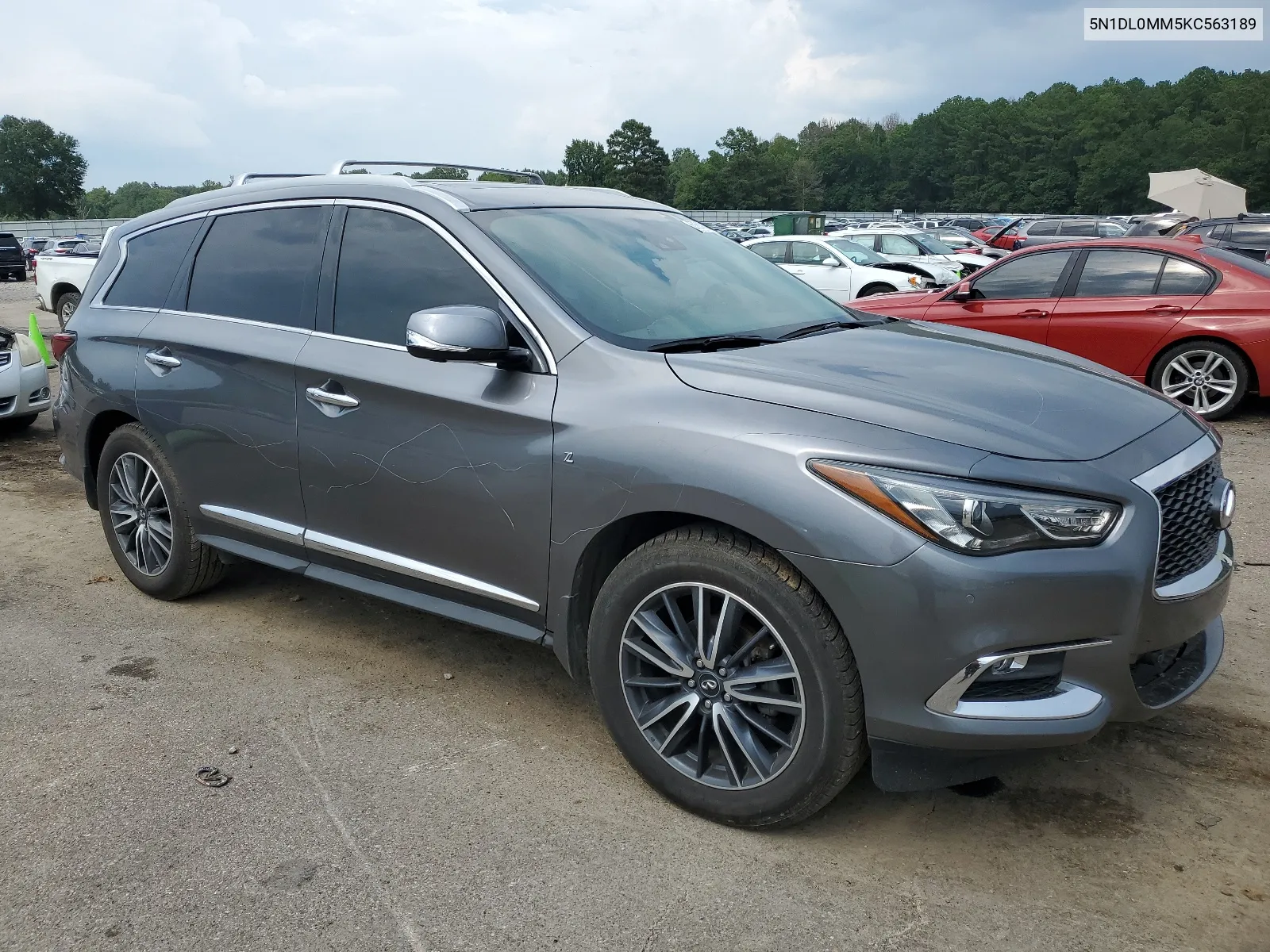 2019 Infiniti Qx60 Luxe VIN: 5N1DL0MM5KC563189 Lot: 67614384