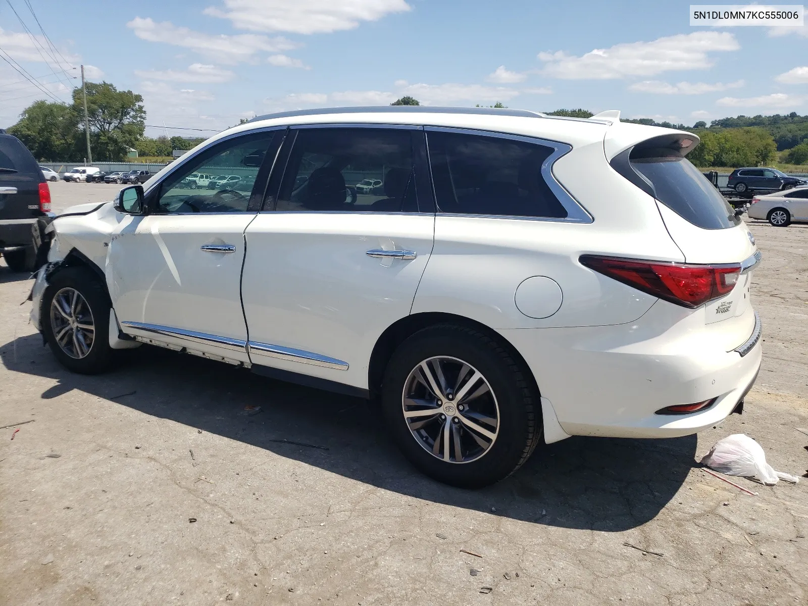 2019 Infiniti Qx60 Luxe VIN: 5N1DL0MN7KC555006 Lot: 67899034