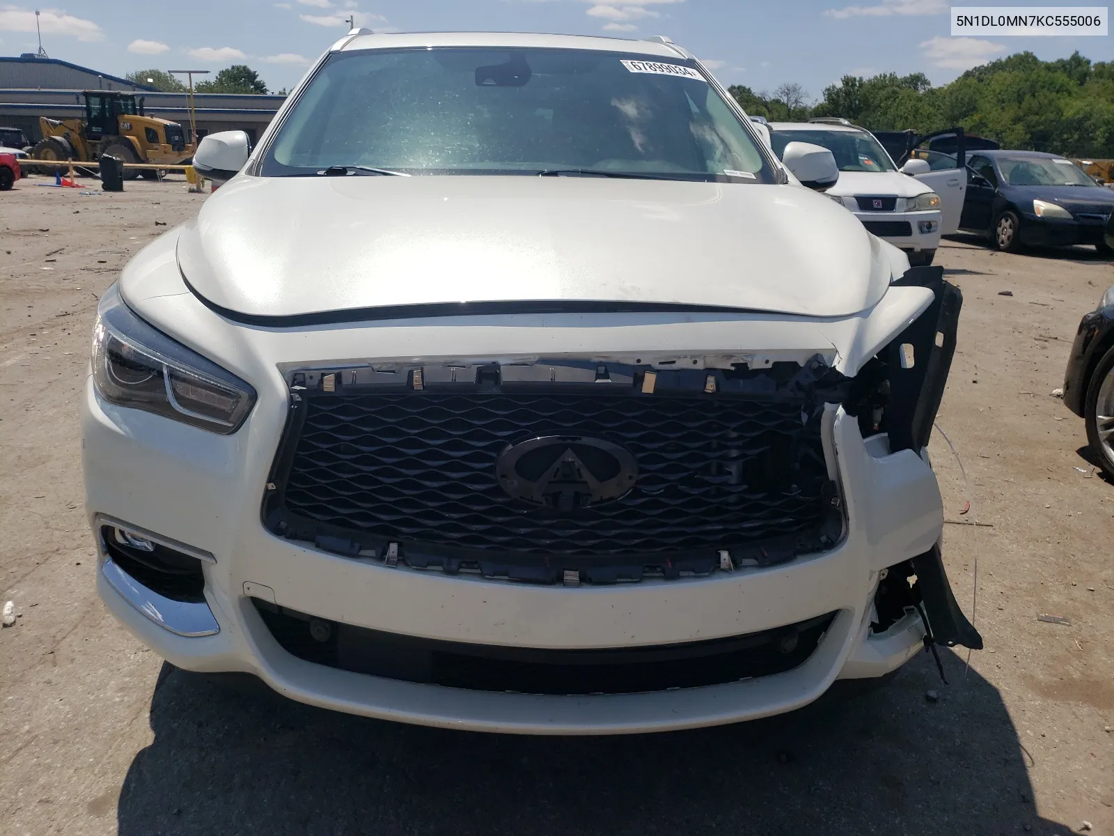 2019 Infiniti Qx60 Luxe VIN: 5N1DL0MN7KC555006 Lot: 67899034