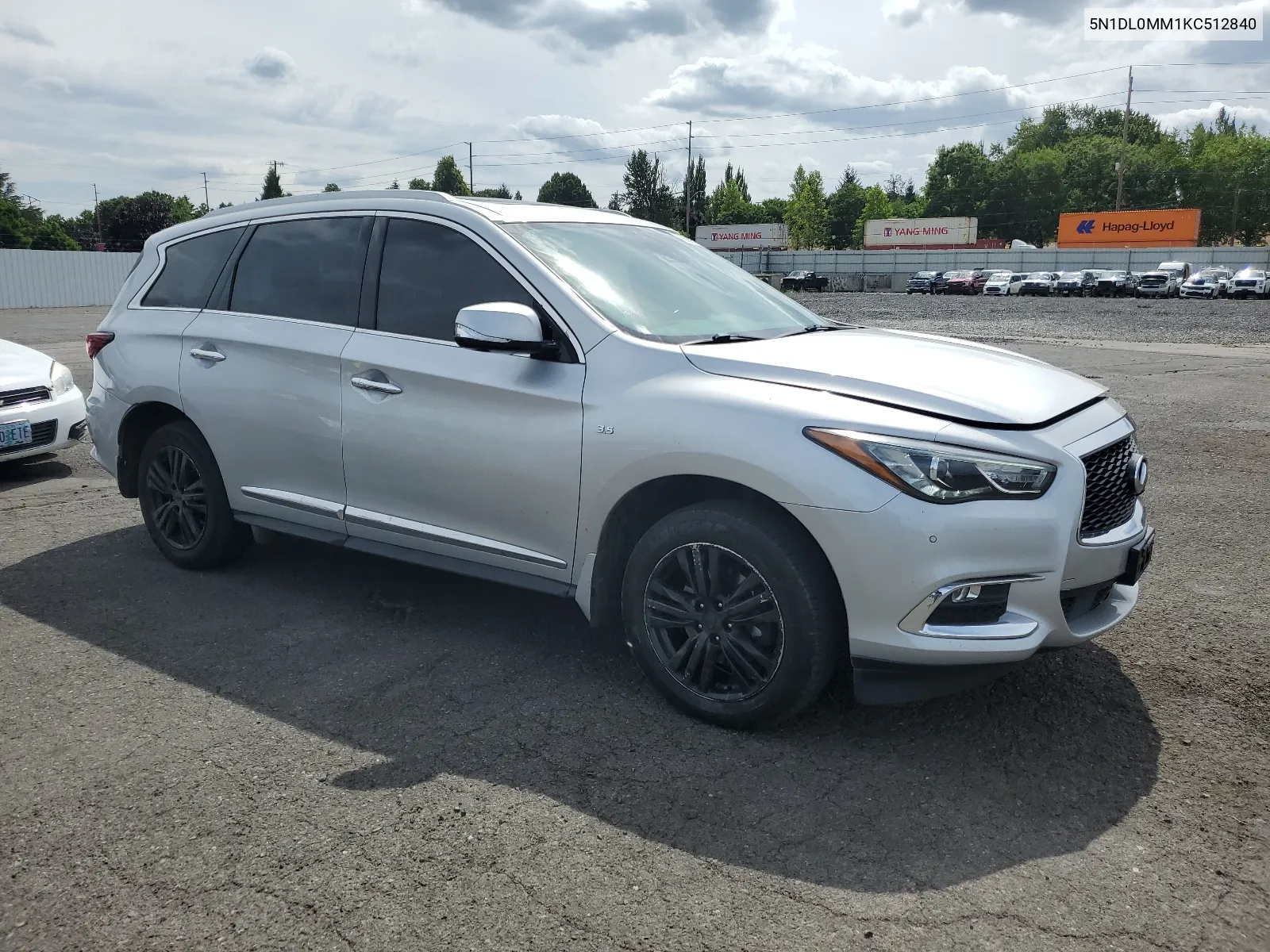 2019 Infiniti Qx60 Luxe VIN: 5N1DL0MM1KC512840 Lot: 68081984