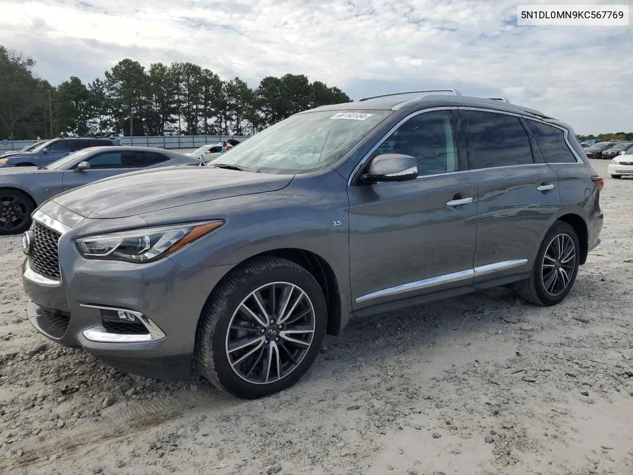 5N1DL0MN9KC567769 2019 Infiniti Qx60 Luxe