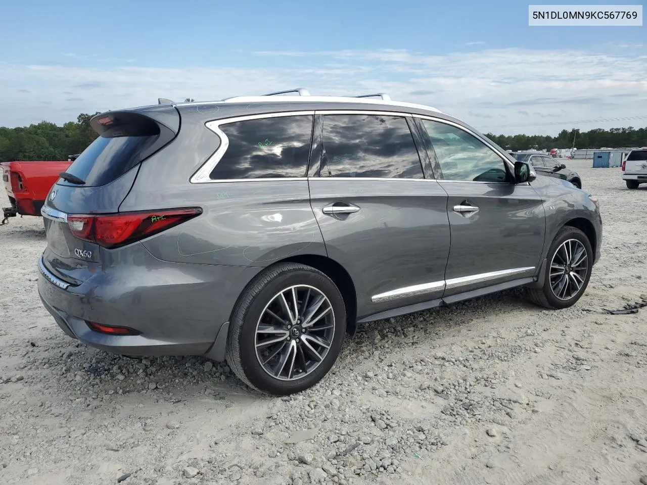 2019 Infiniti Qx60 Luxe VIN: 5N1DL0MN9KC567769 Lot: 69193134