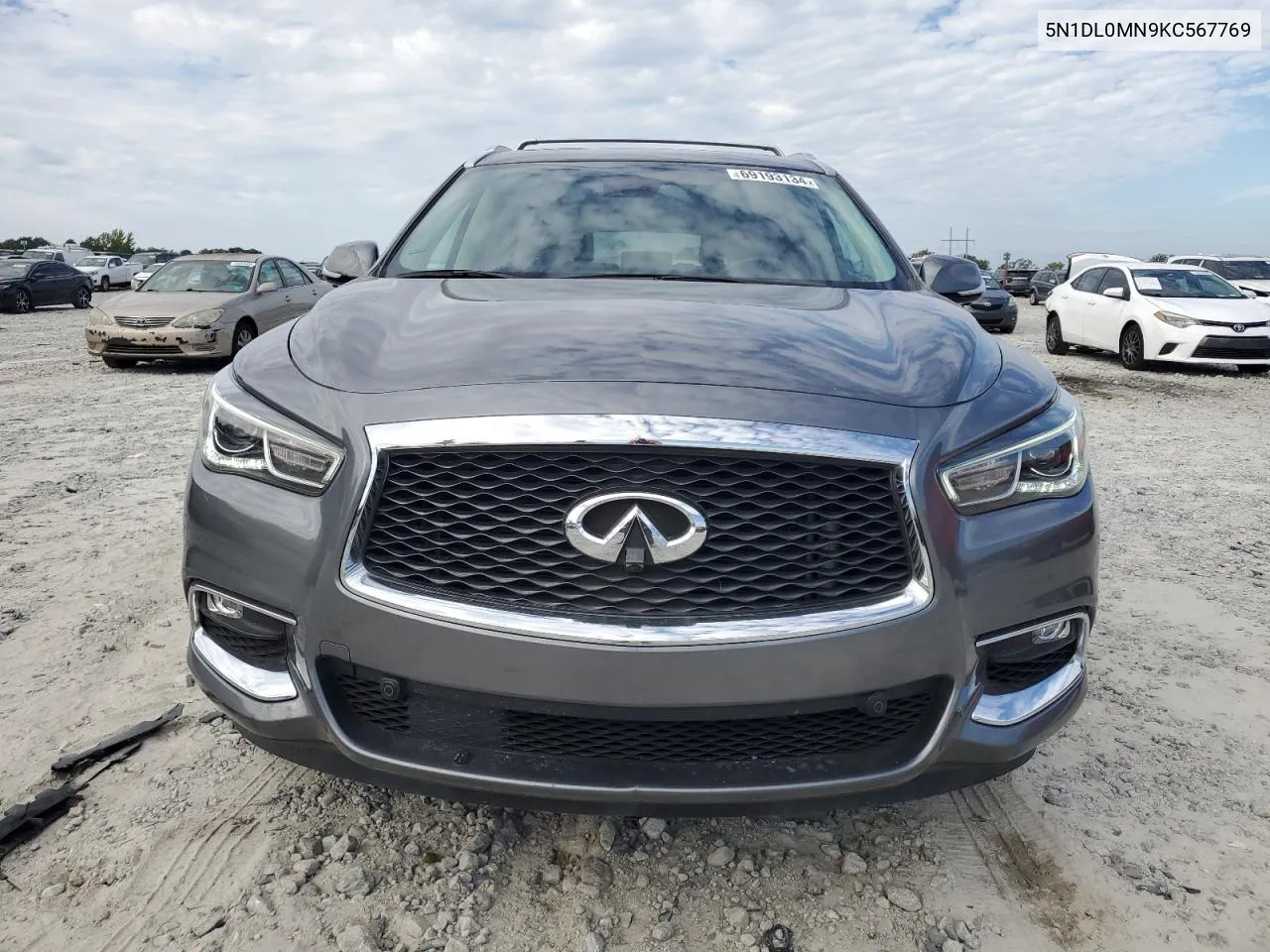 2019 Infiniti Qx60 Luxe VIN: 5N1DL0MN9KC567769 Lot: 69193134