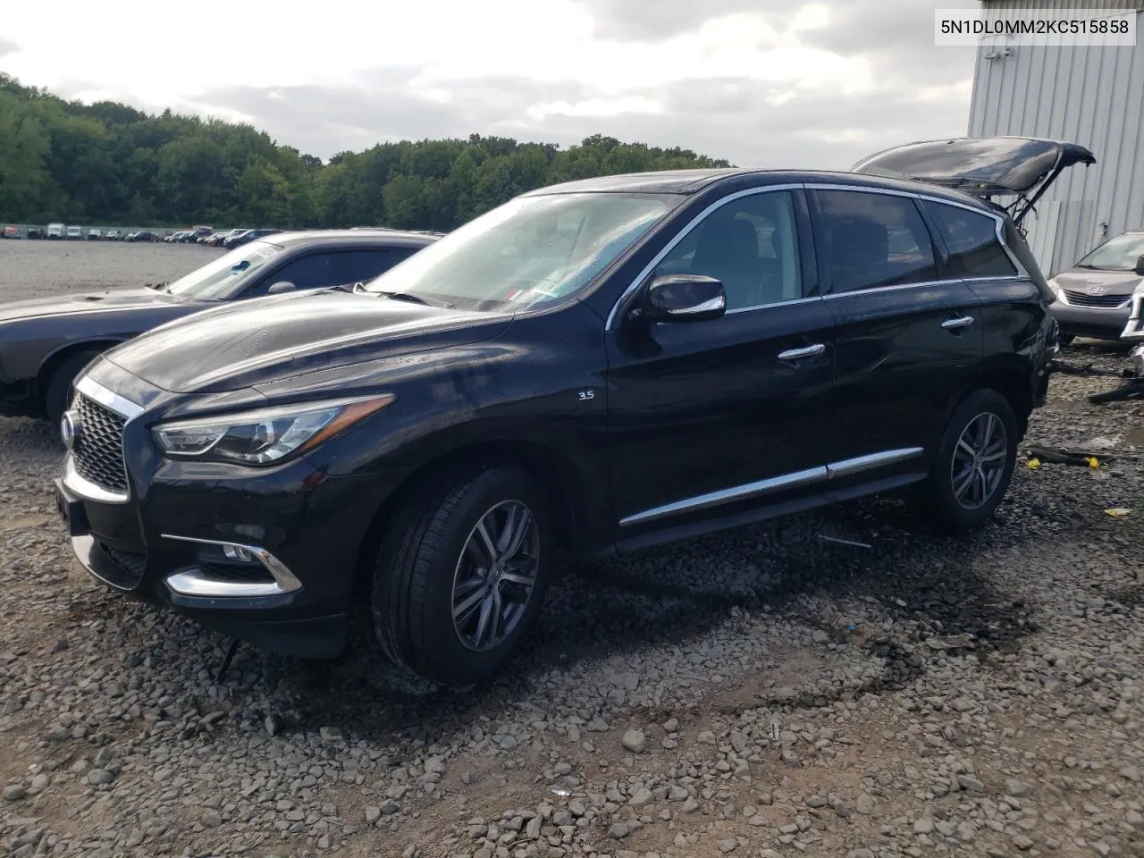 2019 Infiniti Qx60 Luxe VIN: 5N1DL0MM2KC515858 Lot: 69521634