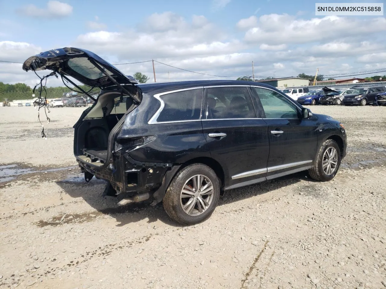 2019 Infiniti Qx60 Luxe VIN: 5N1DL0MM2KC515858 Lot: 69521634