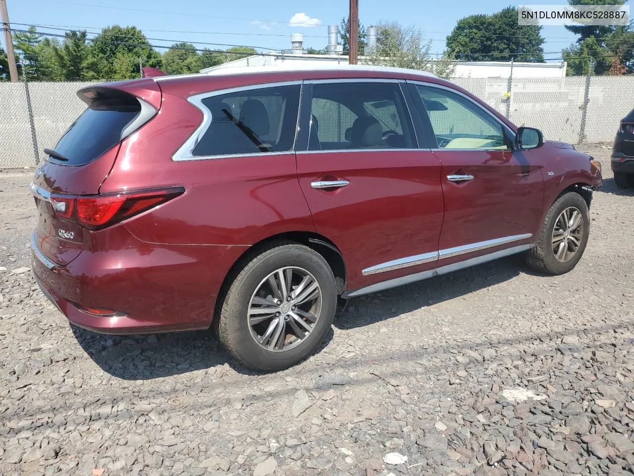 5N1DL0MM8KC528887 2019 Infiniti Qx60 Luxe