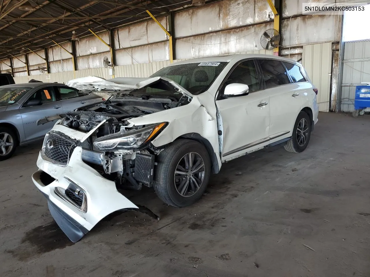 2019 Infiniti Qx60 Luxe VIN: 5N1DL0MN2KC503153 Lot: 69657904