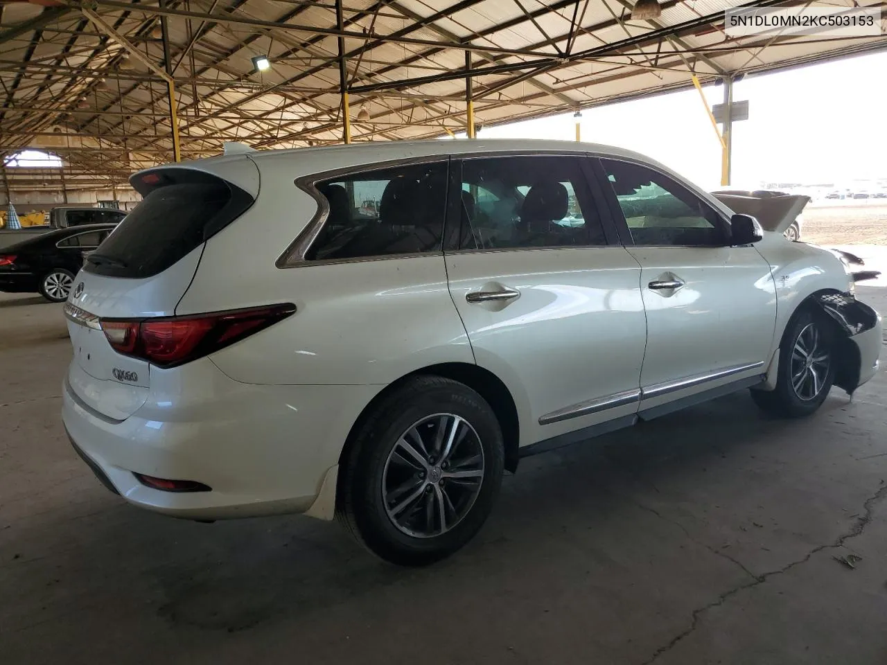 2019 Infiniti Qx60 Luxe VIN: 5N1DL0MN2KC503153 Lot: 69657904