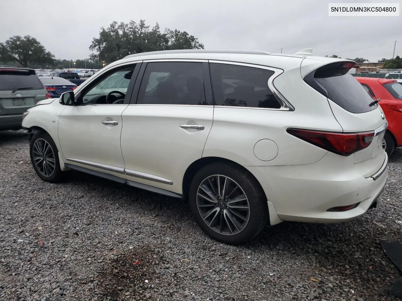 2019 Infiniti Qx60 Luxe VIN: 5N1DL0MN3KC504800 Lot: 70048984